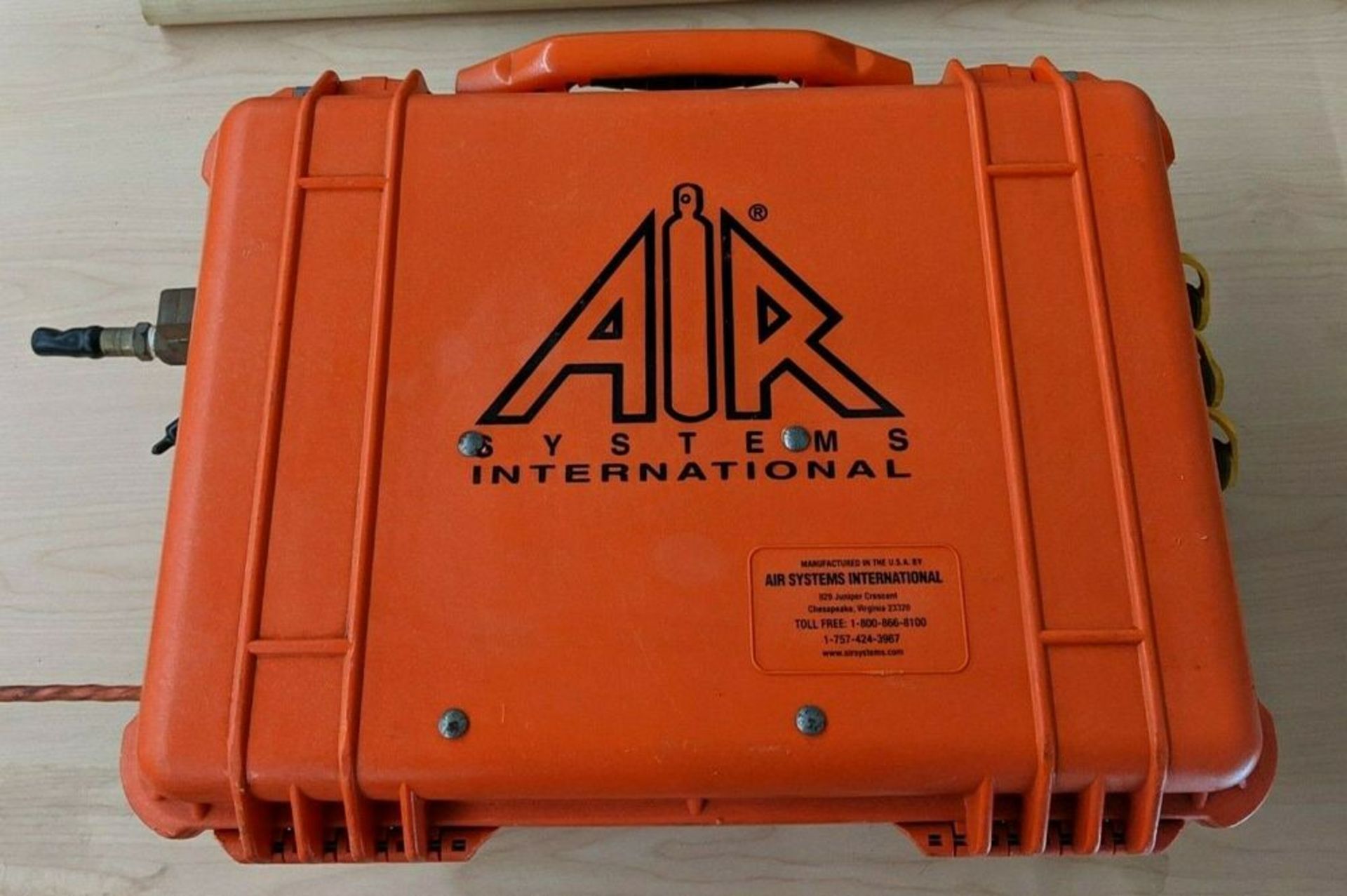AIR SYSTEMS INTERNATIONAL CARBON MONOXIDE AIRLINE MONITOR + FILTER