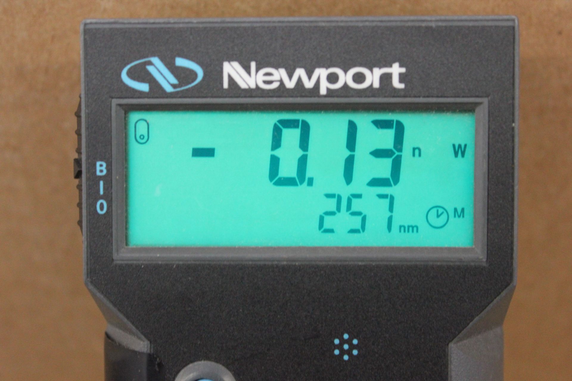 NEWPORT OPTICAL POWER METER WITH CASE - Image 12 of 12