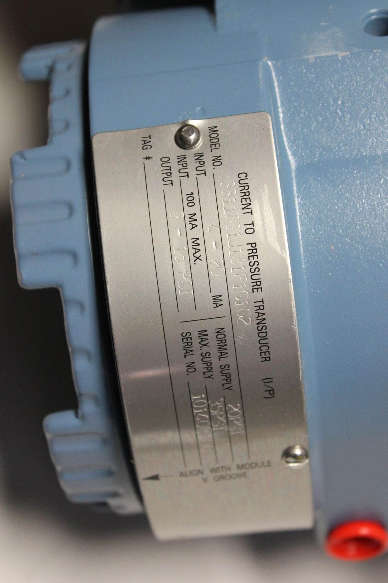 ROSEMOUNT CURRENT TO PRESSURE TRANSDUCER (I/P) - Image 5 of 9