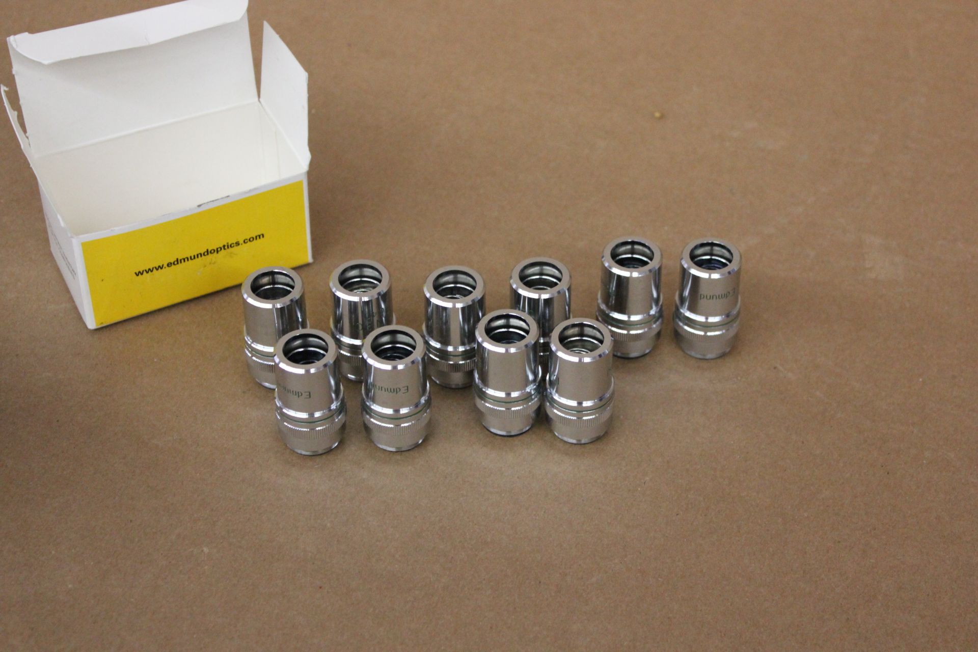 LOT OF NEW EDMUND OPTICS MICROSCOPE OBJECTIVES - Image 7 of 8