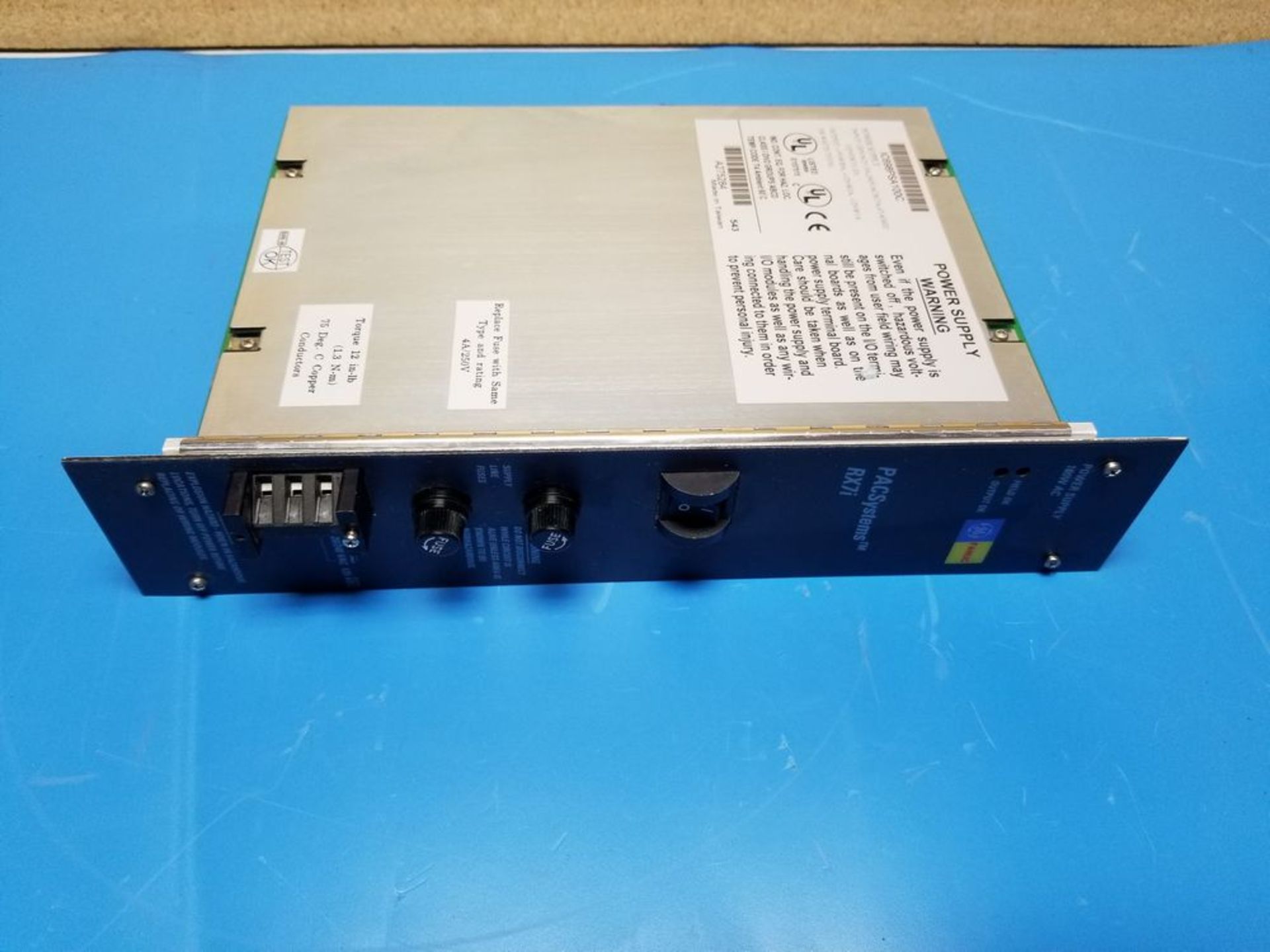 GE FANUC PACSYSTEMS RX7I PLC POWER SUPPLY