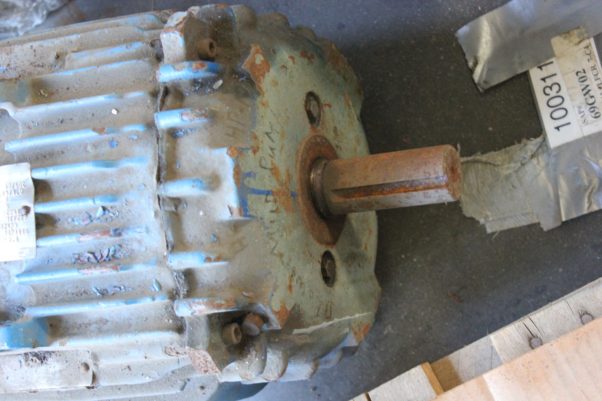 GE 10HP INDUSTRIAL MOTOR - Image 3 of 4