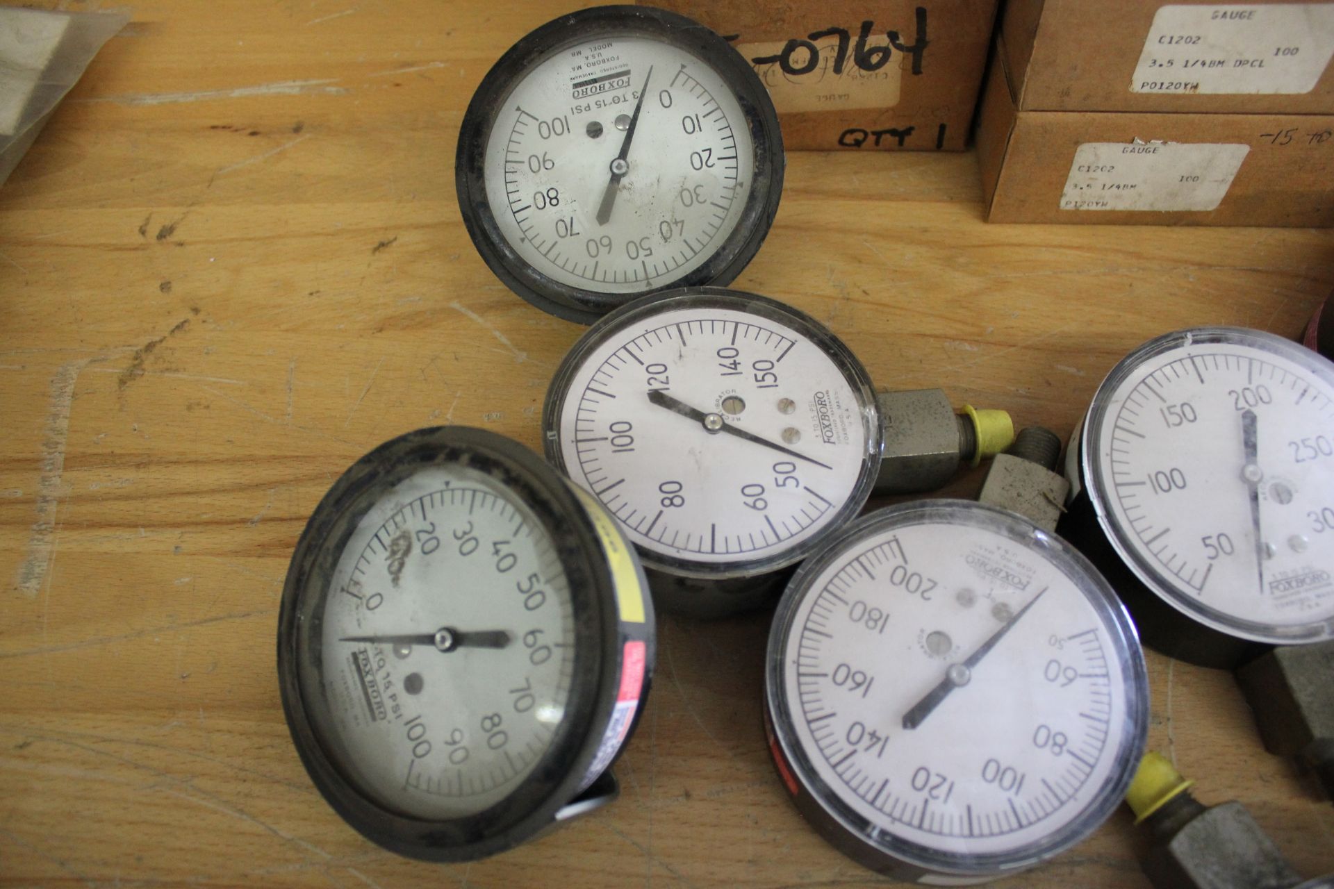 LOT OF NEW & USED INDUSTRIAL PRESSURE GAUGES - Image 6 of 8