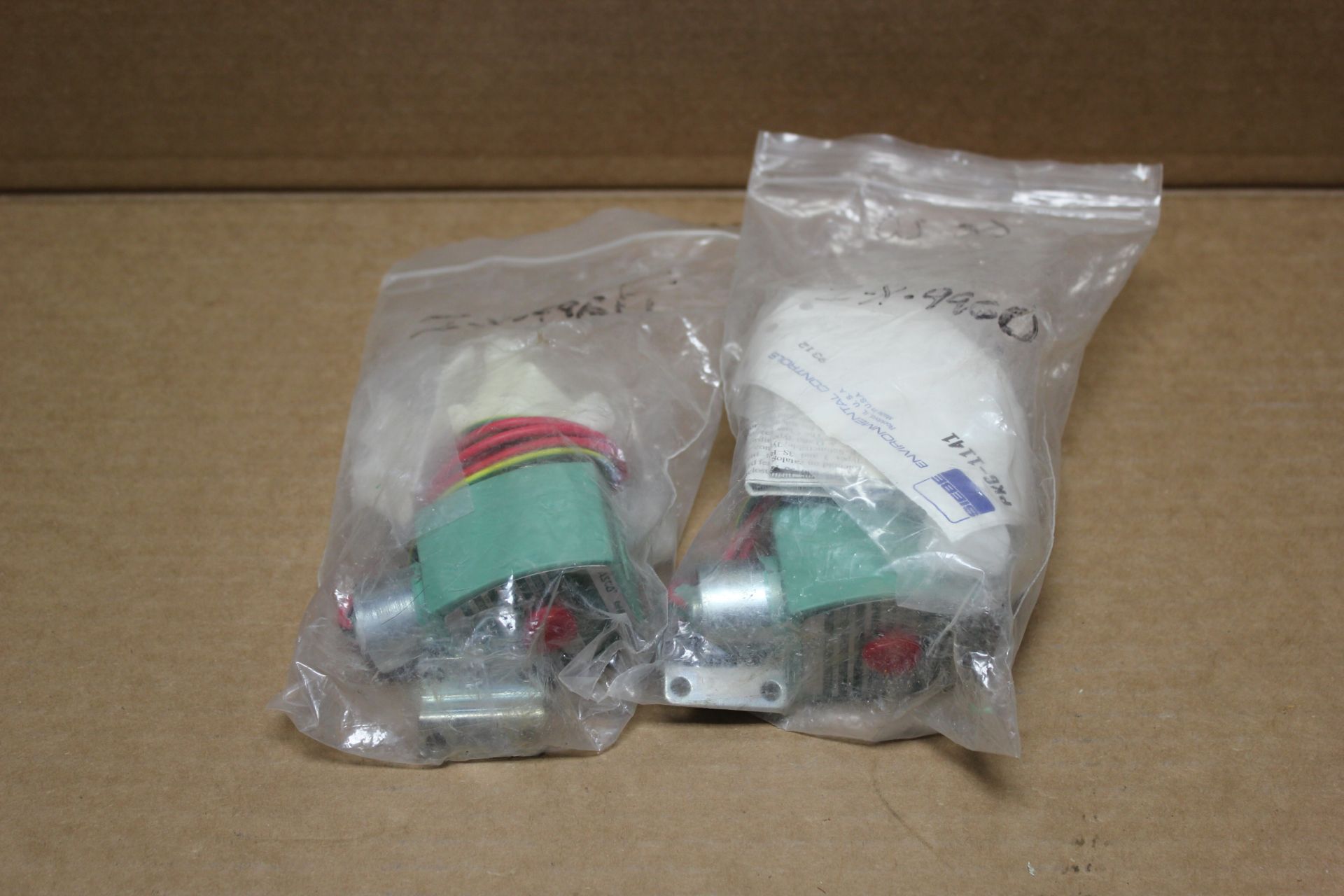 LOT OF 2 NEW ASCO RED HAT SOLENOID VALVES