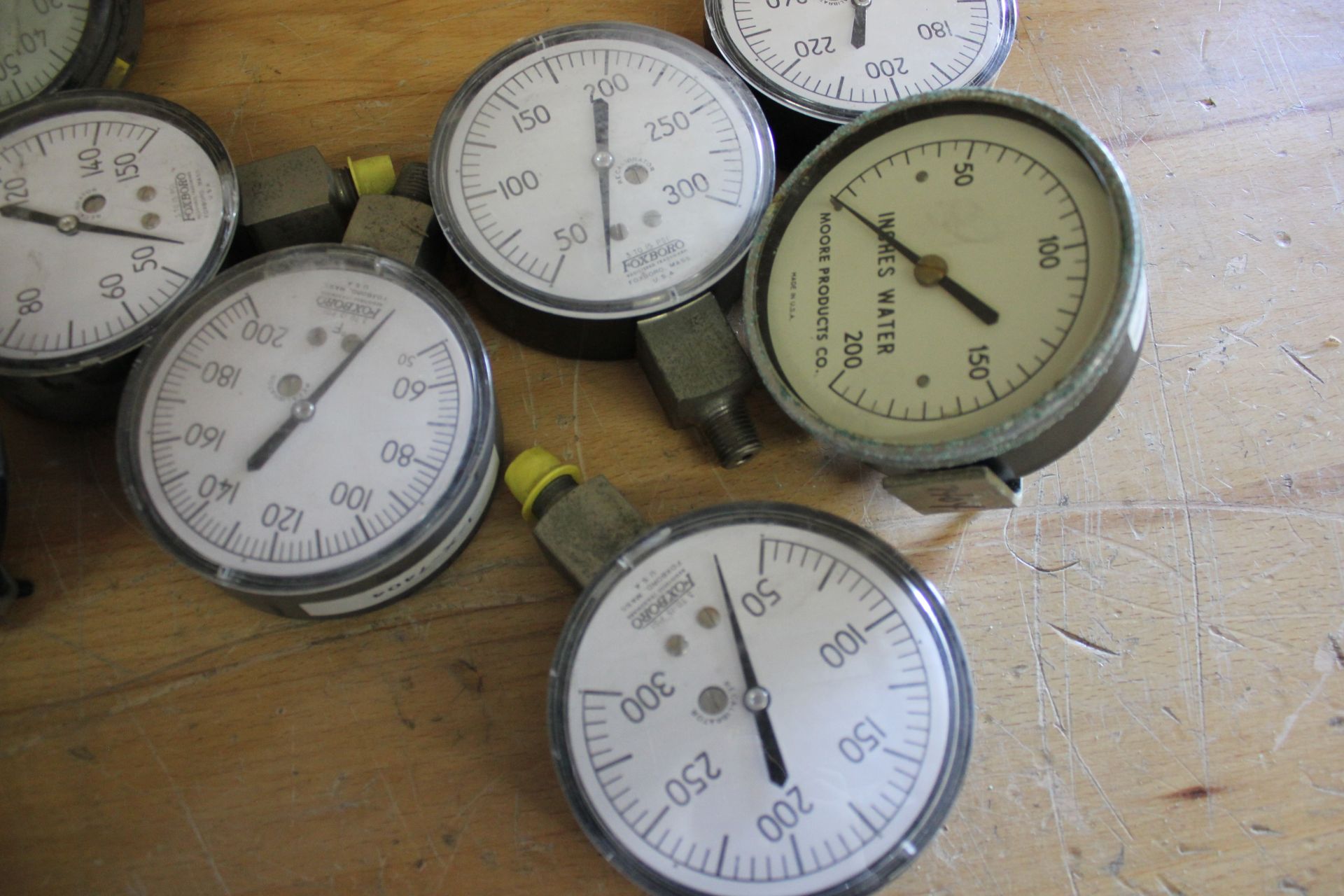 LOT OF NEW & USED INDUSTRIAL PRESSURE GAUGES - Image 7 of 8