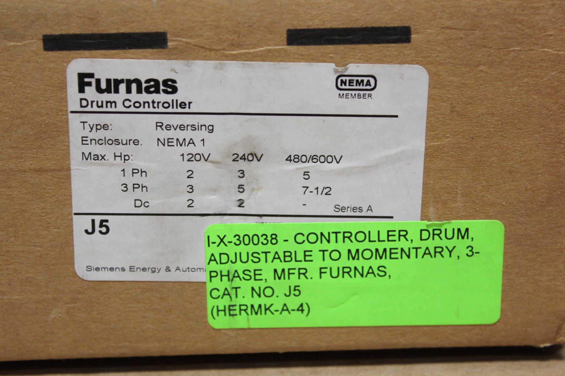 NEW FURNAS DRUM CONTROLLER - Image 2 of 2