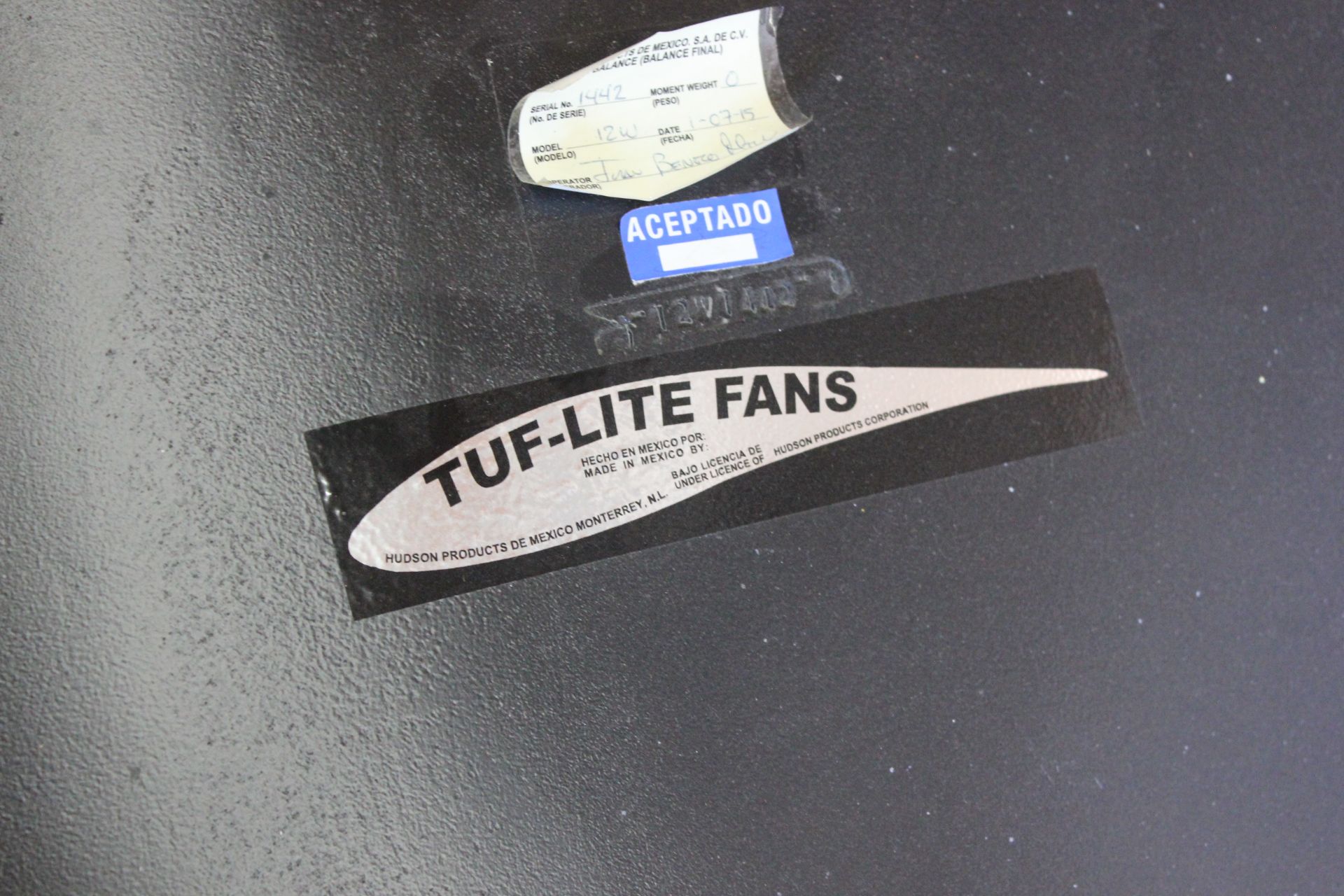 2 NEW LARGE HUDSON TUF-LITE II FAN BLADES - Image 5 of 7