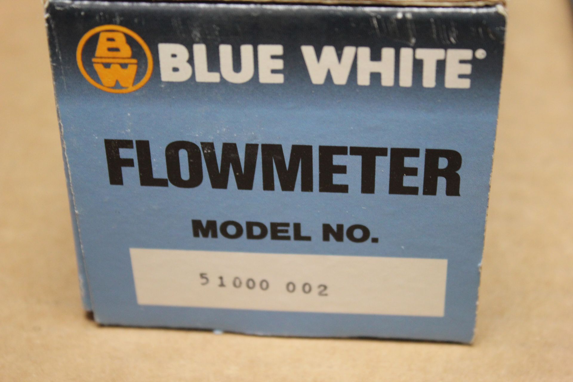 LOT OF 2 NEW BLUE WHITE FLOWMETERS - Image 2 of 3