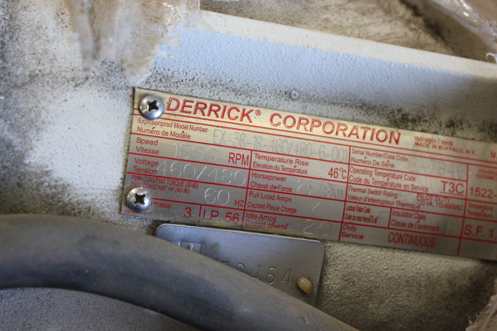 DERRICK SUPER G INTEGRATED VIBRATORY MOTOR - Image 5 of 6