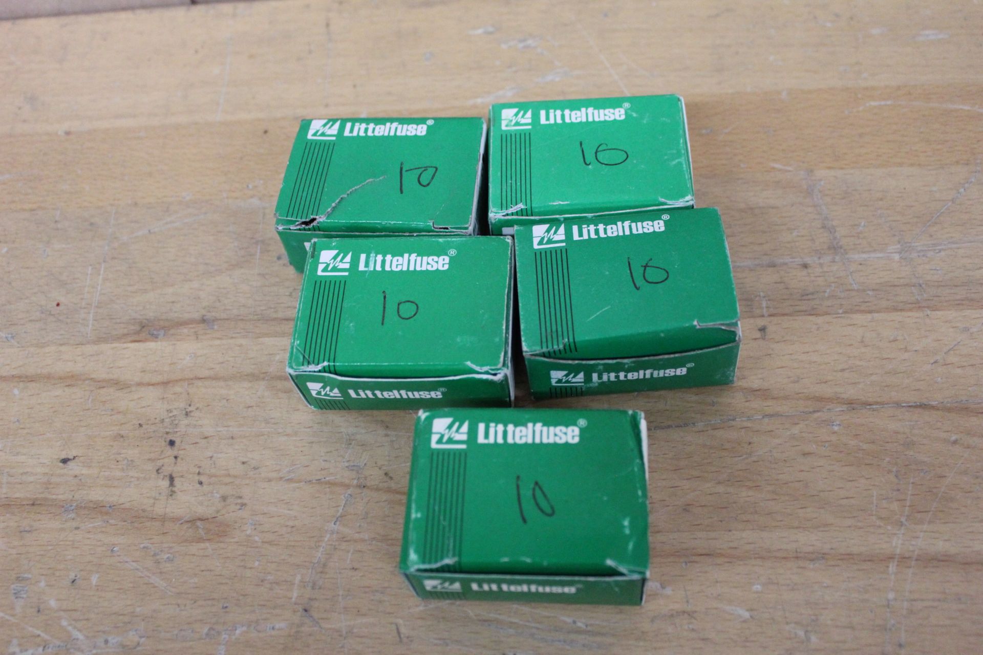 LOT OF 50 NEW LITTLEFUSE CLASS CC FUSES