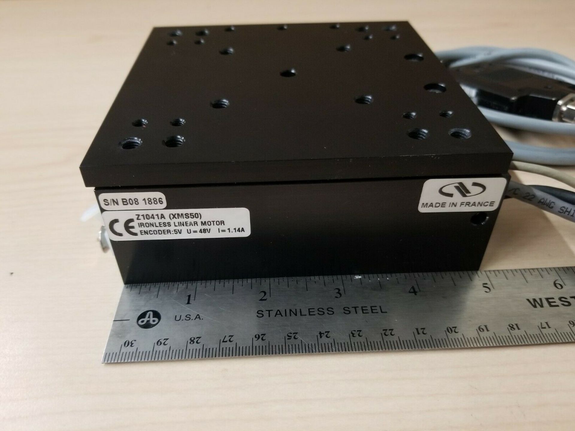 NEWPORT ULTRA HIGH PERFORMANCE IRONLESS LINEAR MOTOR STAGE - Image 2 of 8