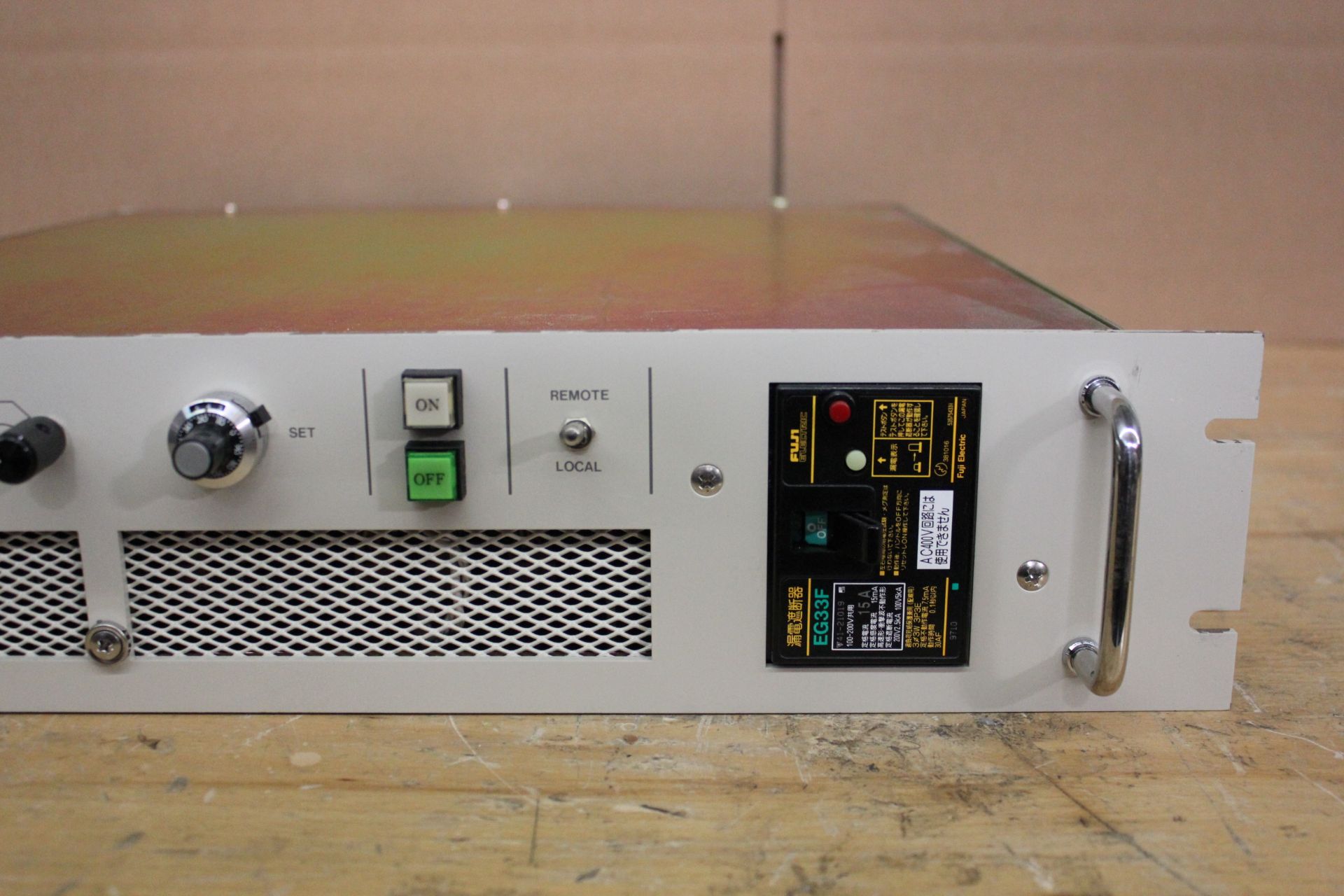 ANELVA VACUUM PUMP POWER SUPPLY - Image 3 of 7