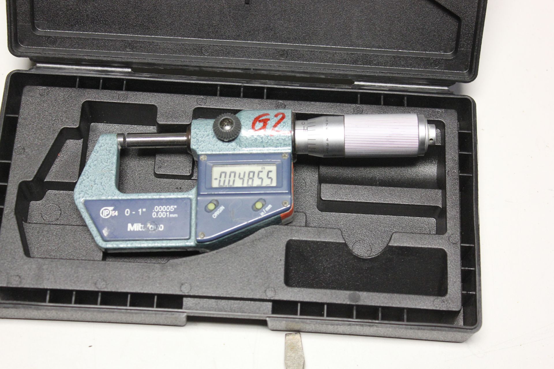 MITUTOYO DIGITAL MICROMETER IN CASE - Image 3 of 4