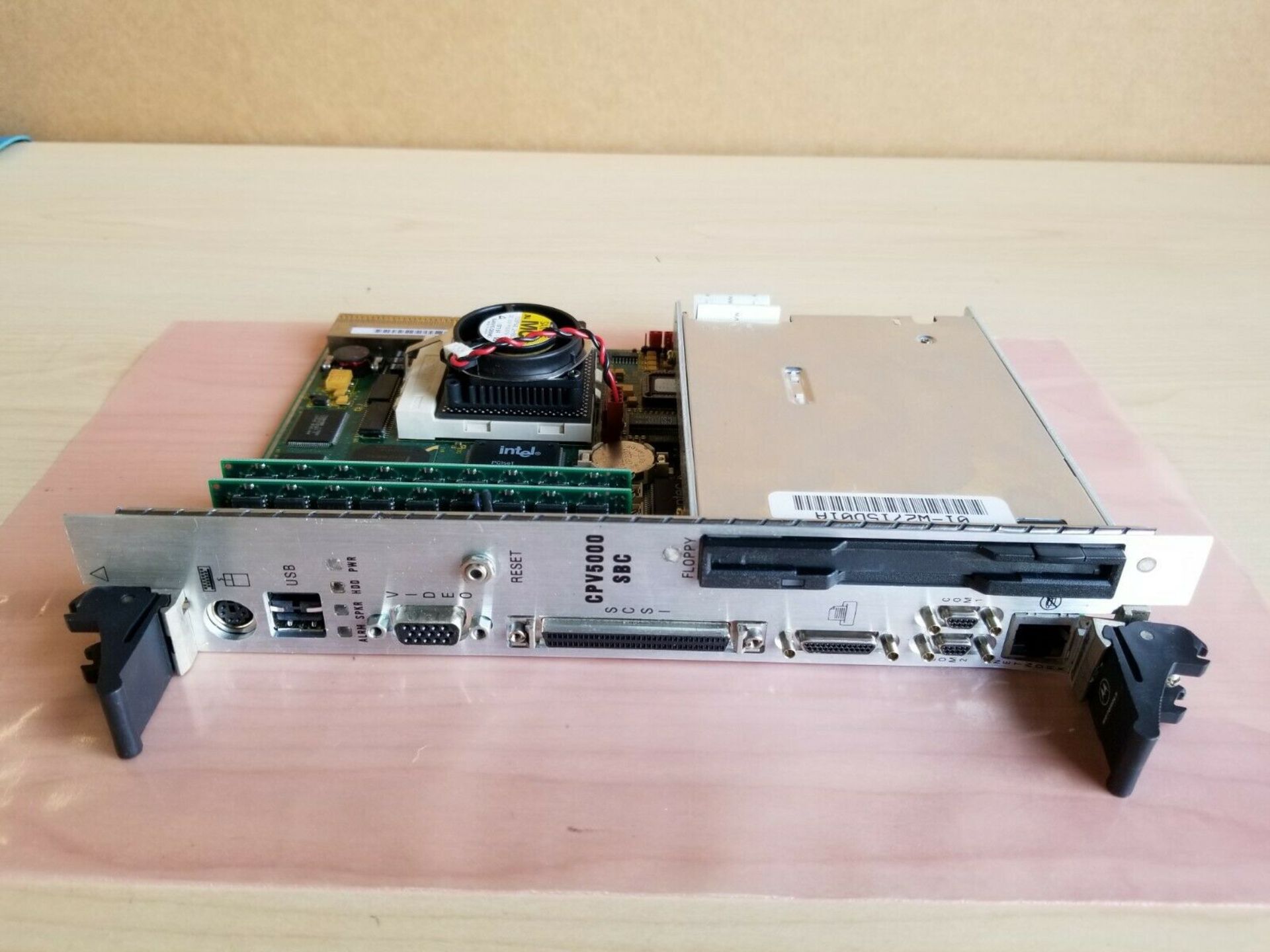 MOTOROLA COMPACTPCI CPU SBC CPV5000 MODULE PROCESSOR BOARD