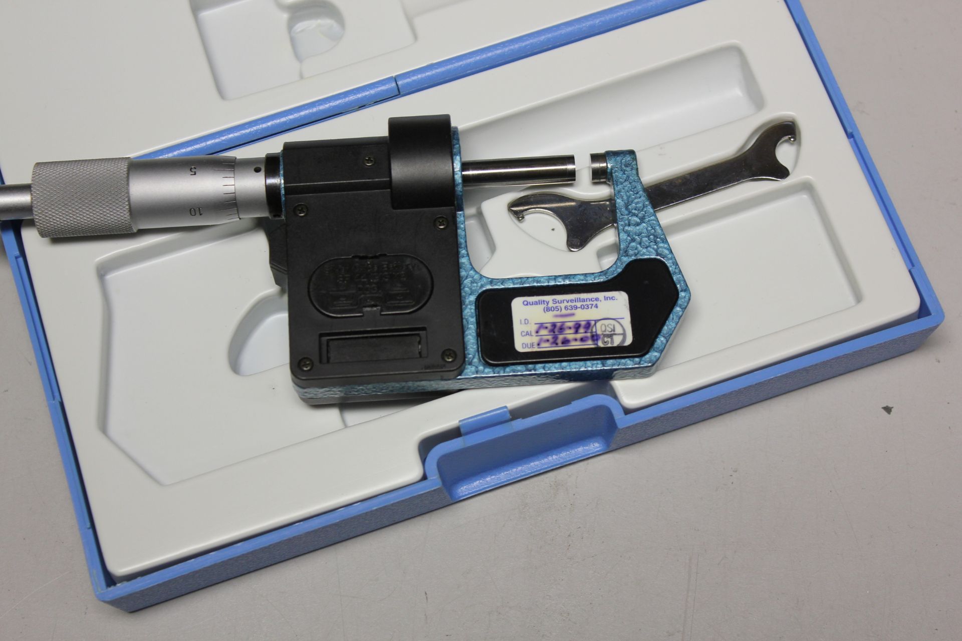 FOWLER/NSK DIGITRIX II DIGITAL MICROMETER IN CASE - Image 4 of 4