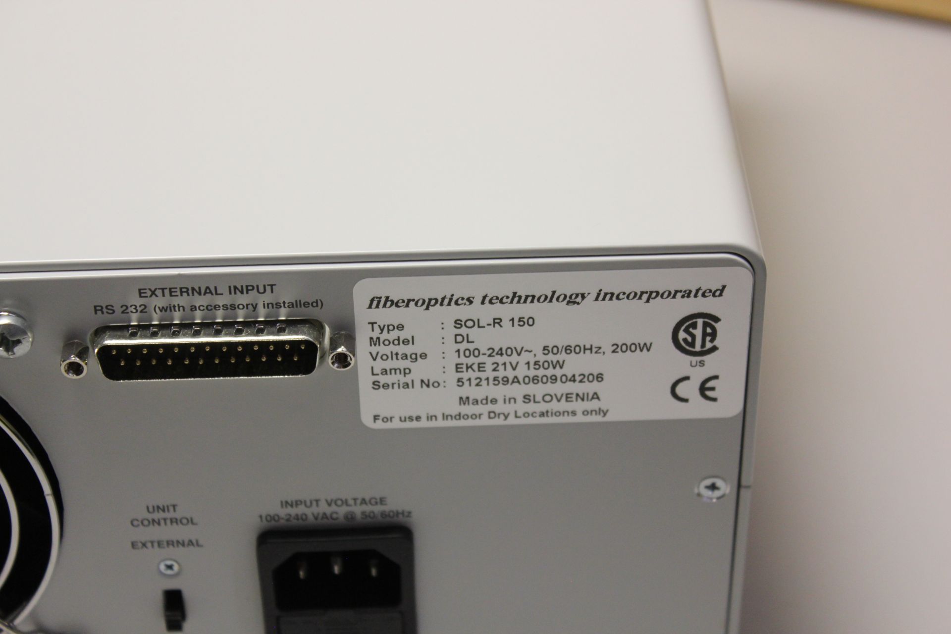 NEW FTI FIBER OPTIC ILLUMINATOR - Image 8 of 11