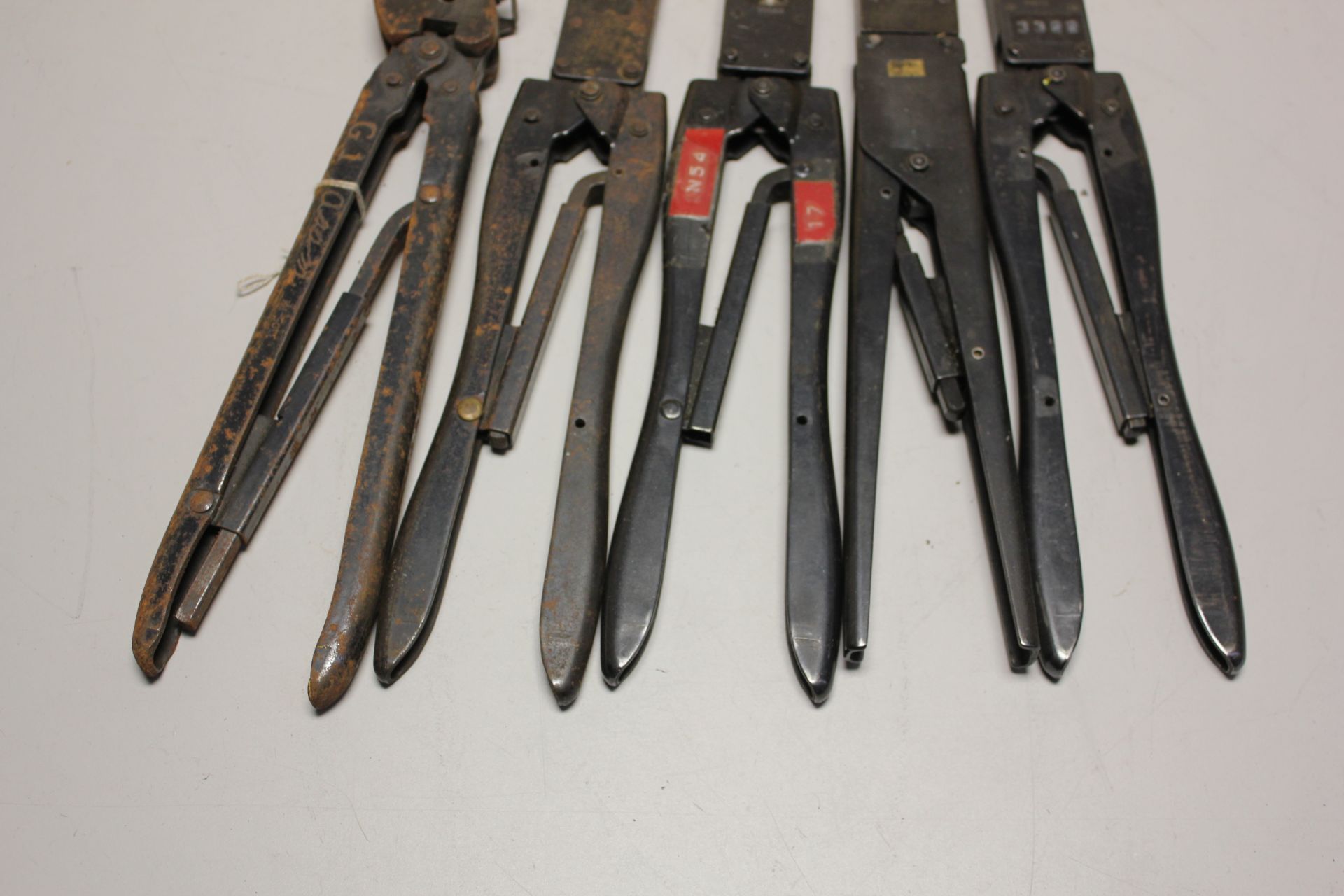 LOT OF AMP INDUSTRIAL CRIMP TOOL CRIMPERS - Image 5 of 6