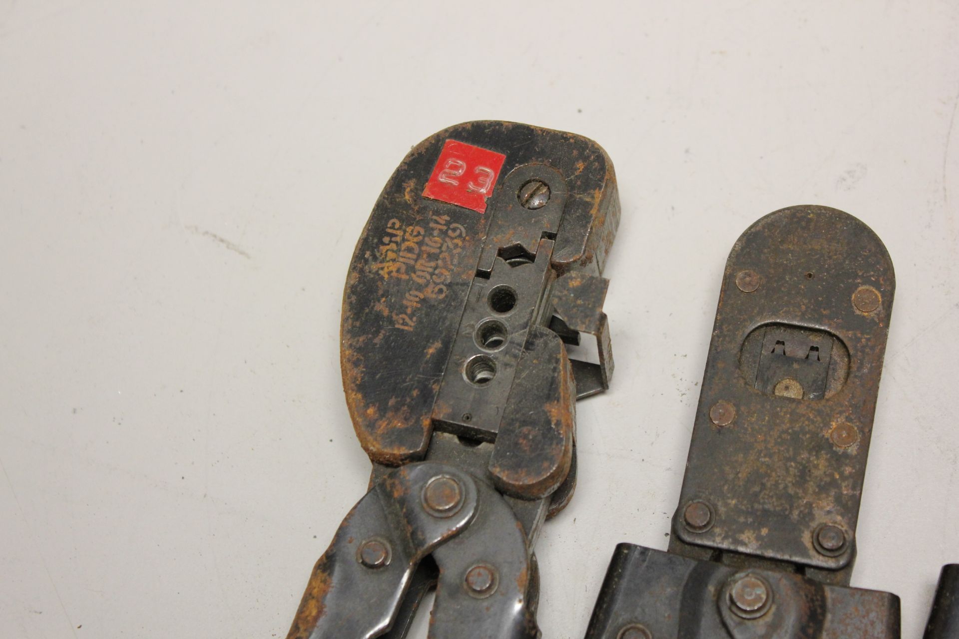 LOT OF AMP INDUSTRIAL CRIMP TOOL CRIMPERS - Image 4 of 6