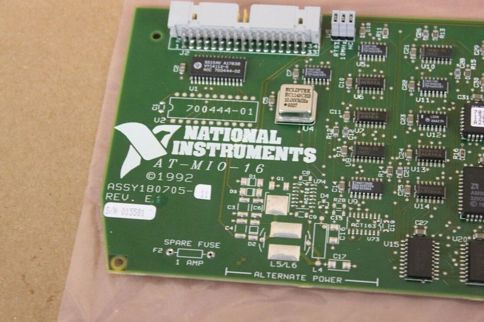 NATIONAL INSTRUMENTS MULTIFUNCTION I/O BOARD - Image 3 of 4