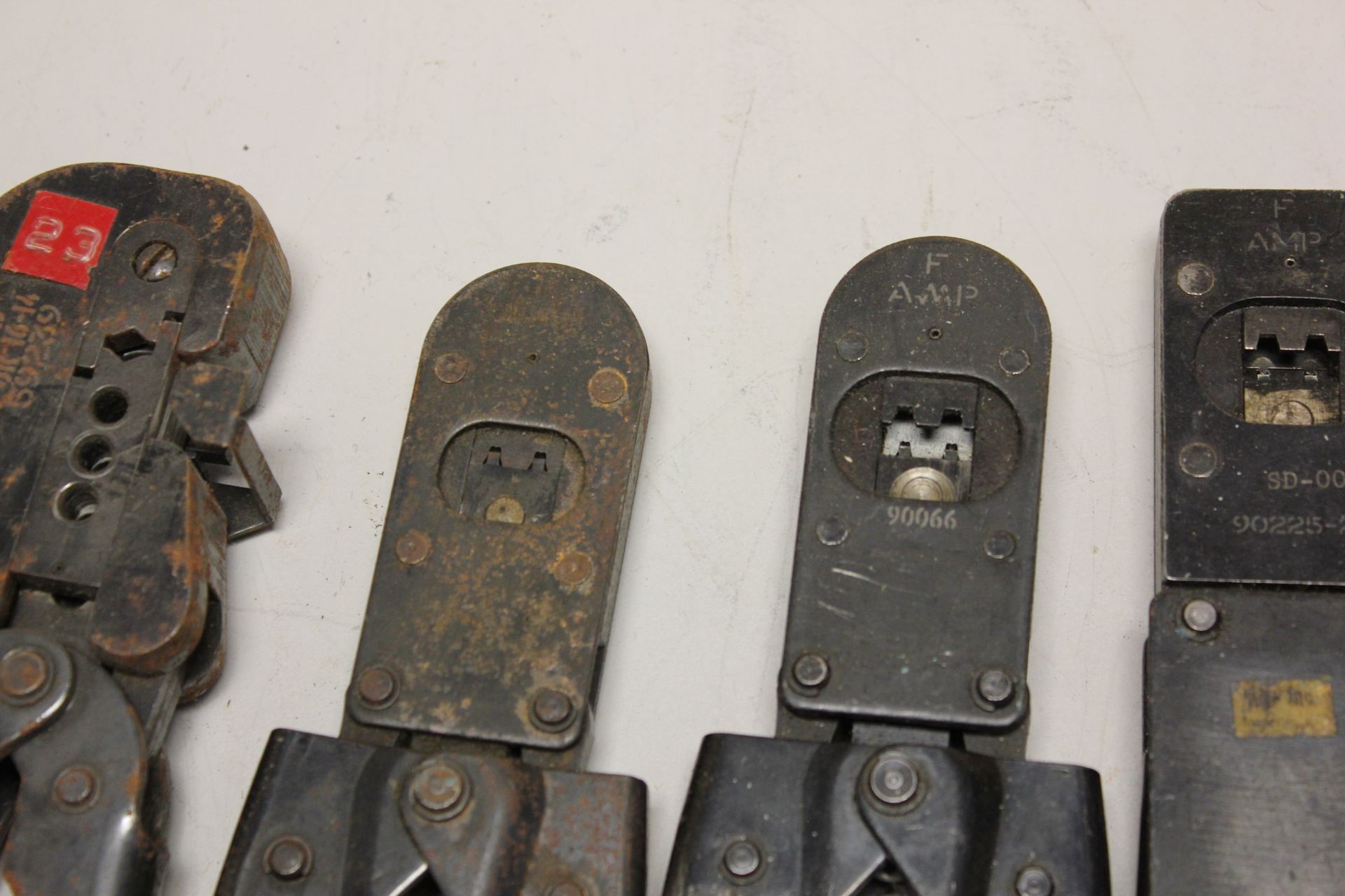 LOT OF AMP INDUSTRIAL CRIMP TOOL CRIMPERS - Image 3 of 6