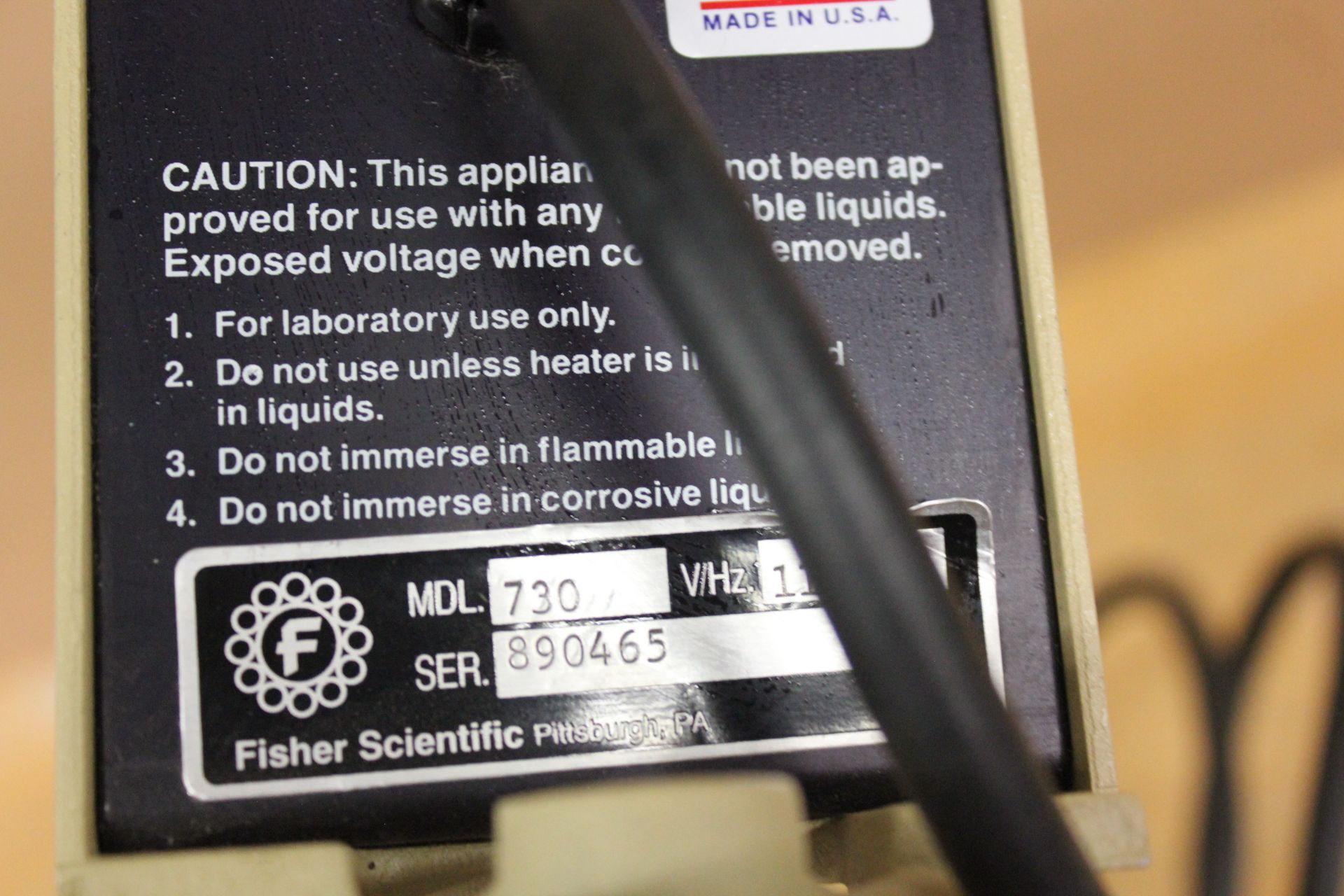 FISHER ISOTEMP HEATED IMMERSION CIRCULATOR - Image 6 of 7