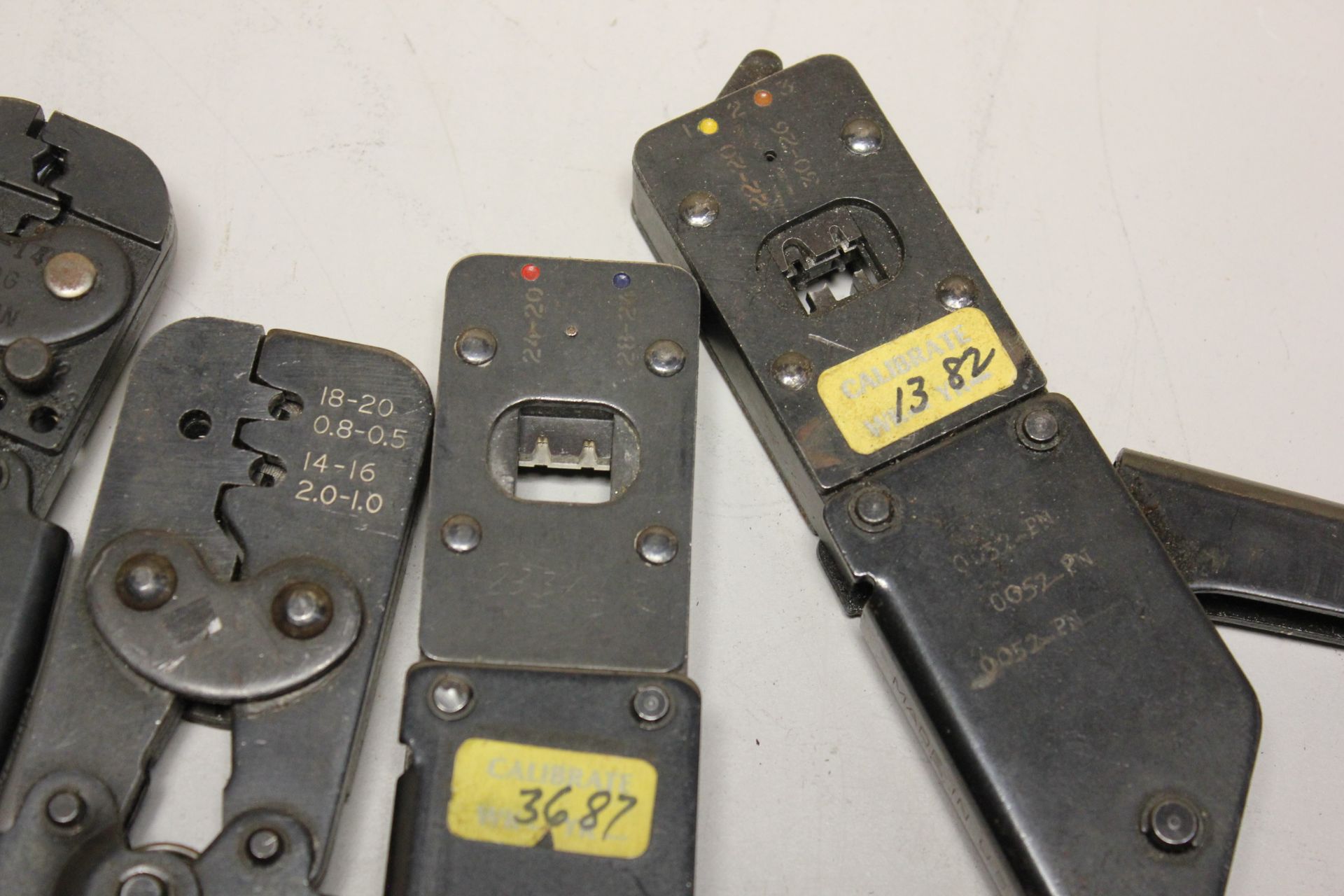 LOT OF AMP INDUSTRIAL CRIMP TOOL CRIMPERS - Image 3 of 6