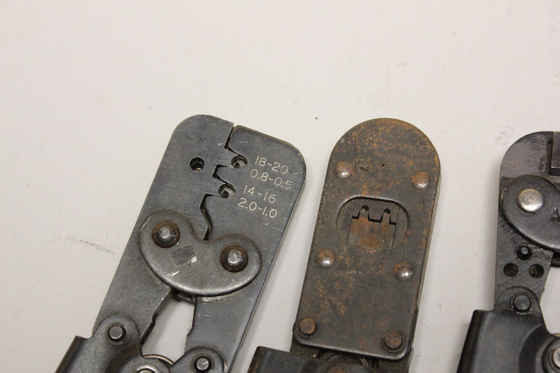 LOT OF AMP INDUSTRIAL CRIMP TOOL CRIMPERS - Image 6 of 6