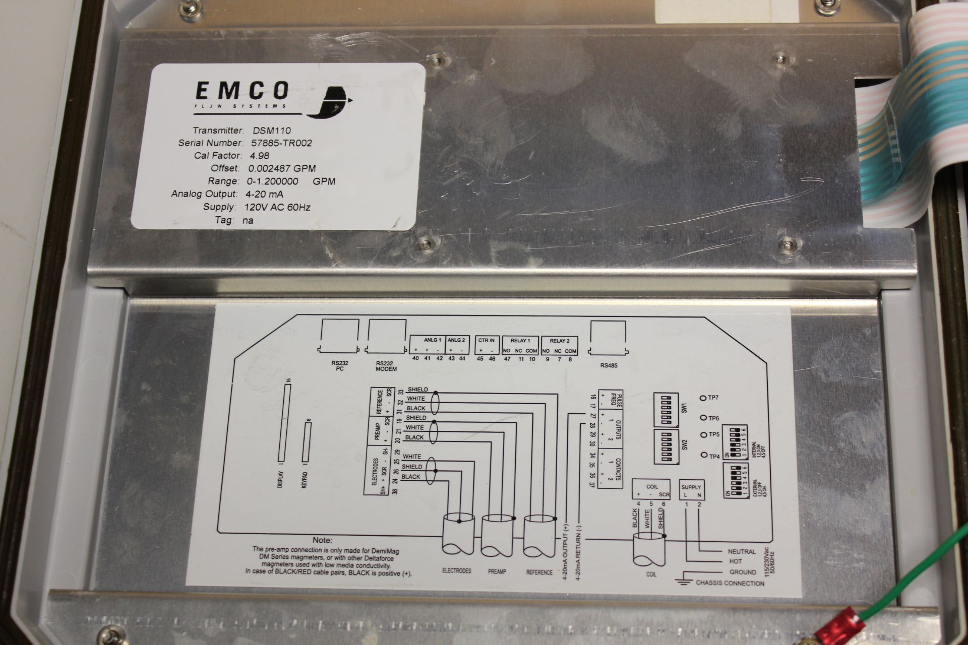 EMCO ELECTROMAGNETIC FLOW TRANSMITTER - Image 11 of 14