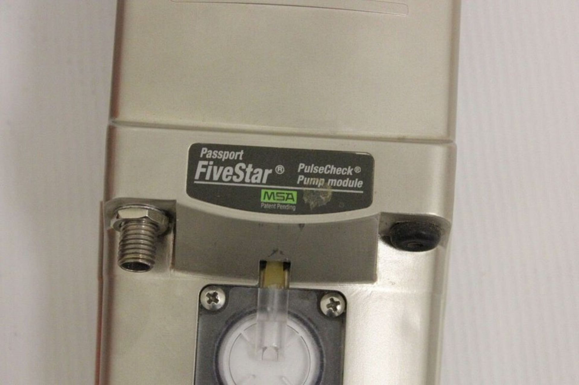 MSA PASSPORT FIVE STAR PERSONAL ALARM PULSE CHECK PUMP MODULE - Image 4 of 6