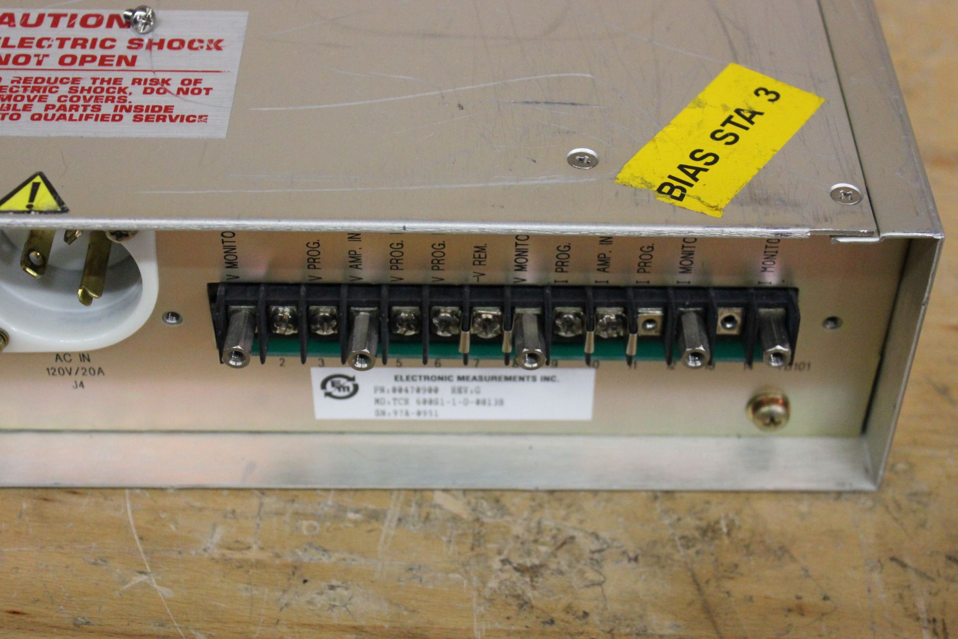 EMI LAB TCR POWER SUPPLY - Image 6 of 6