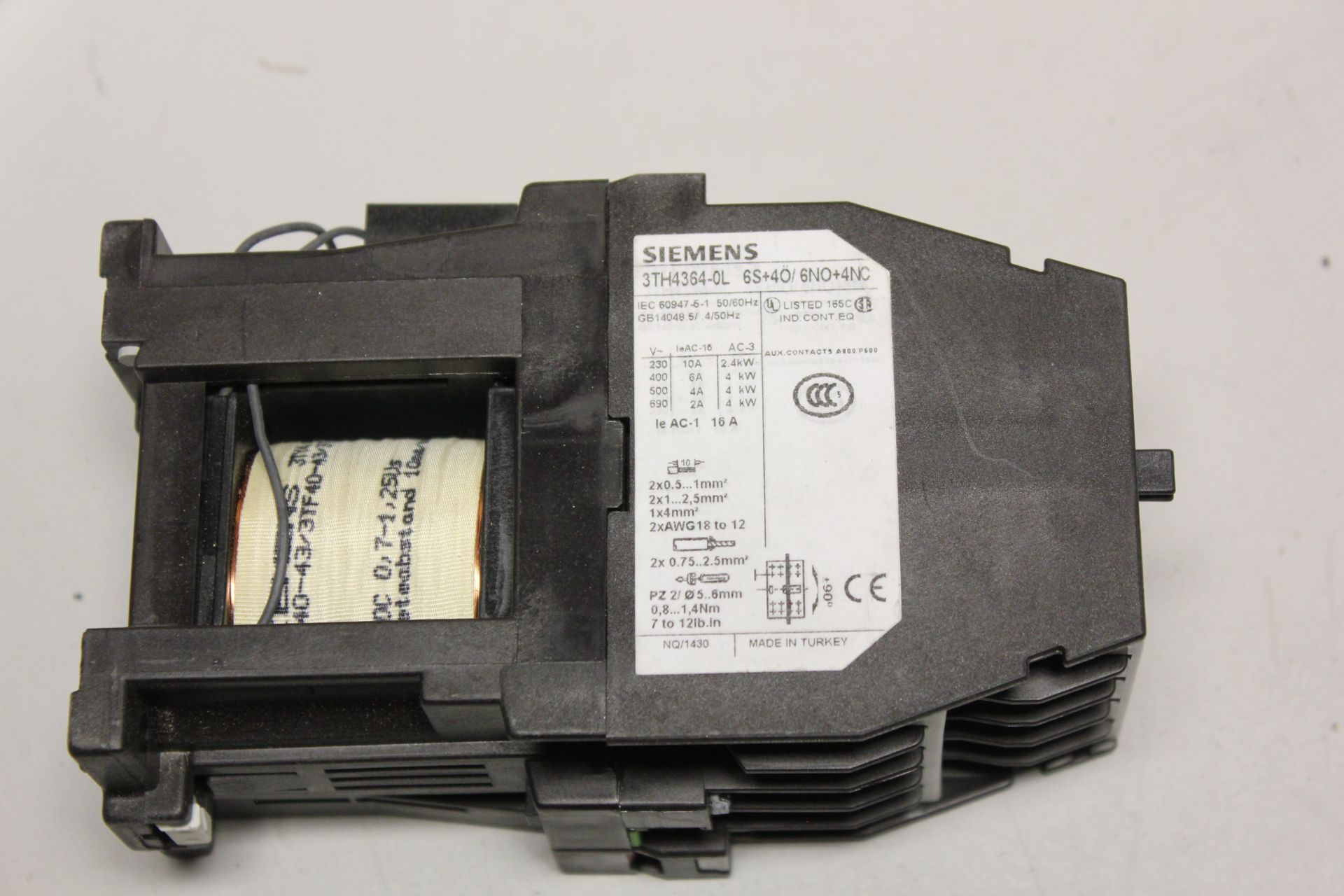 NEW SIEMENS CONTACTOR RELAY - Image 5 of 6