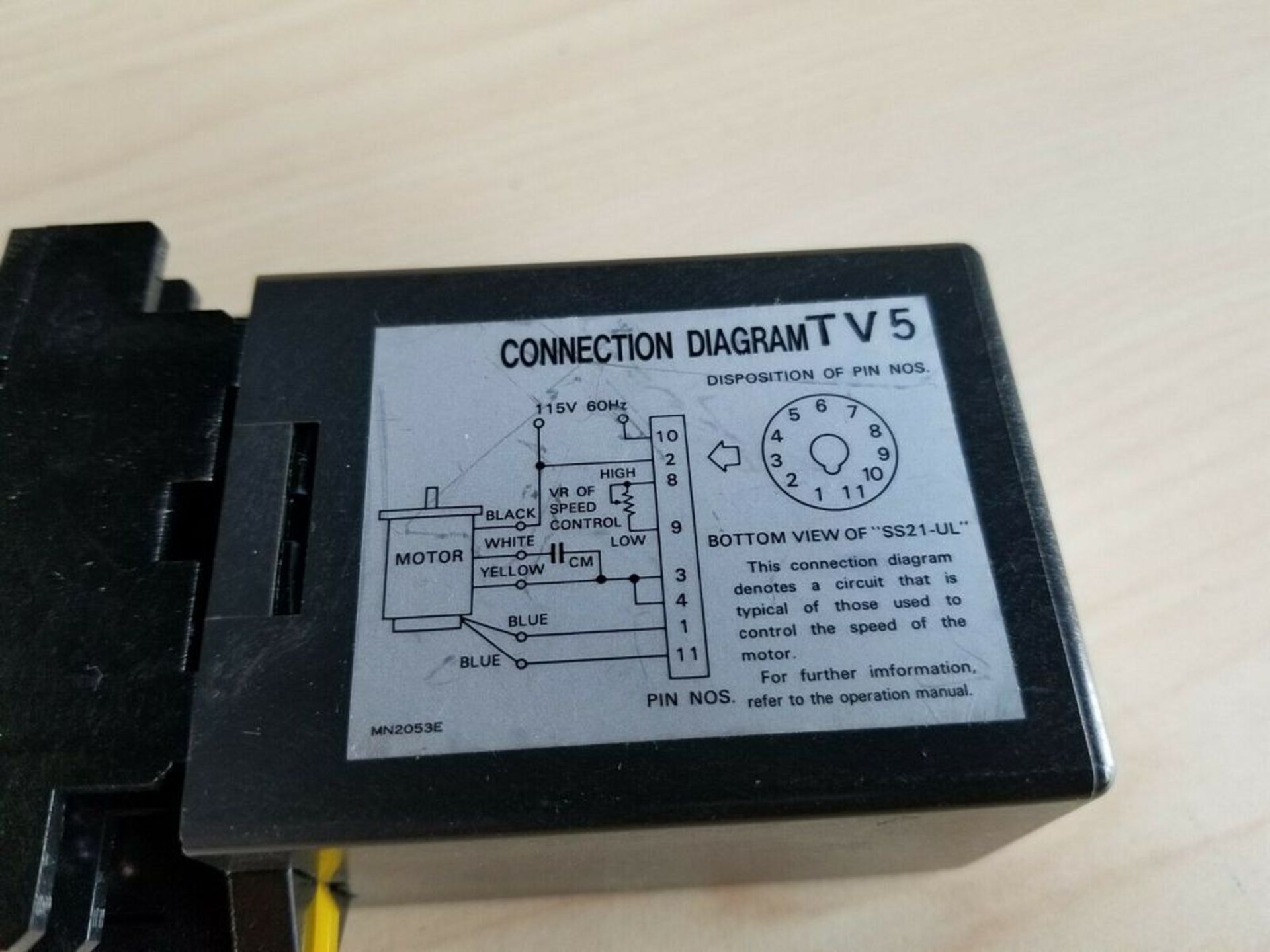 ORIENTAL MOTOR CONTROL PACK SPEED CONTROLLER WITH BASE - Image 3 of 4