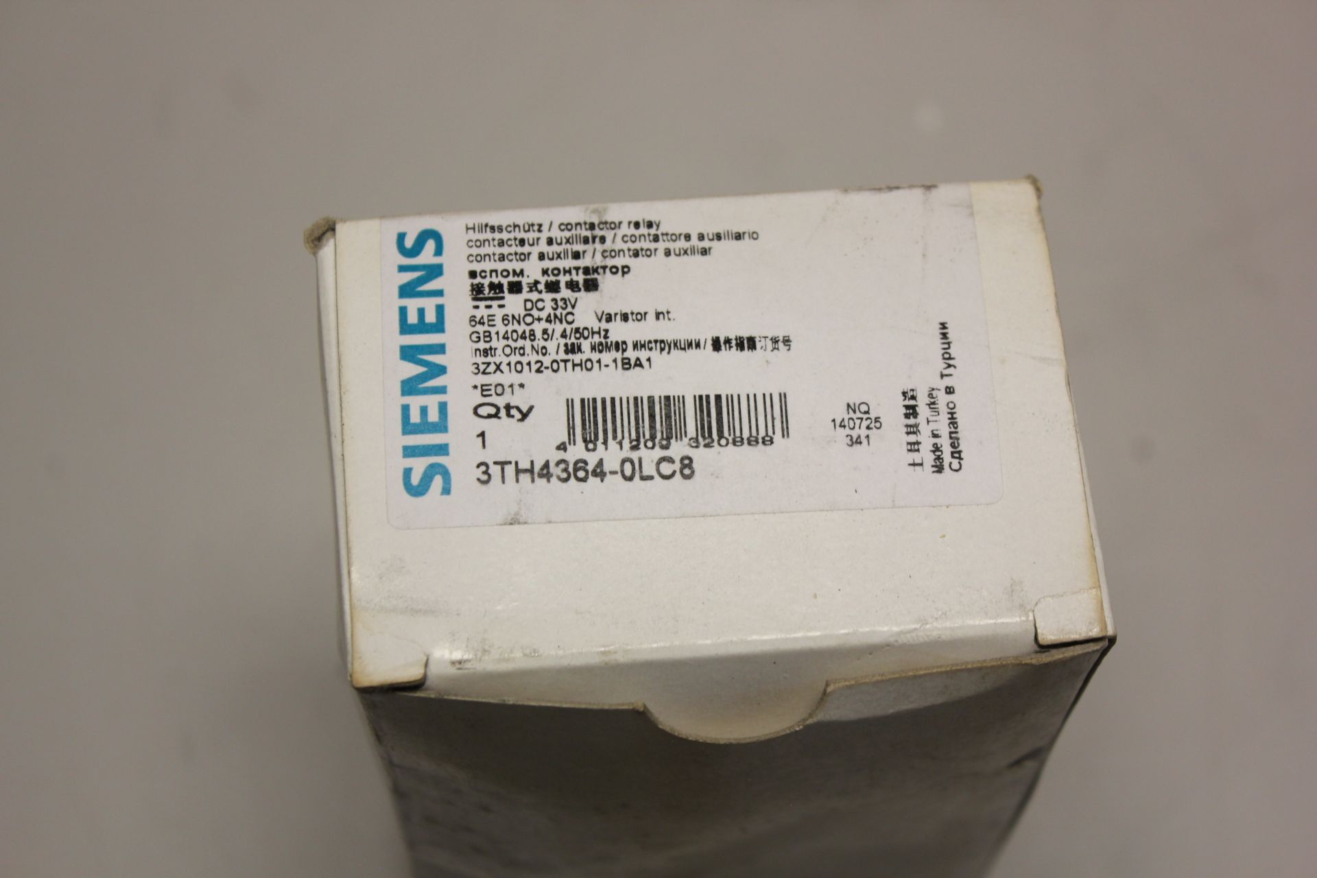 NEW SIEMENS CONTACTOR RELAY - Image 2 of 6