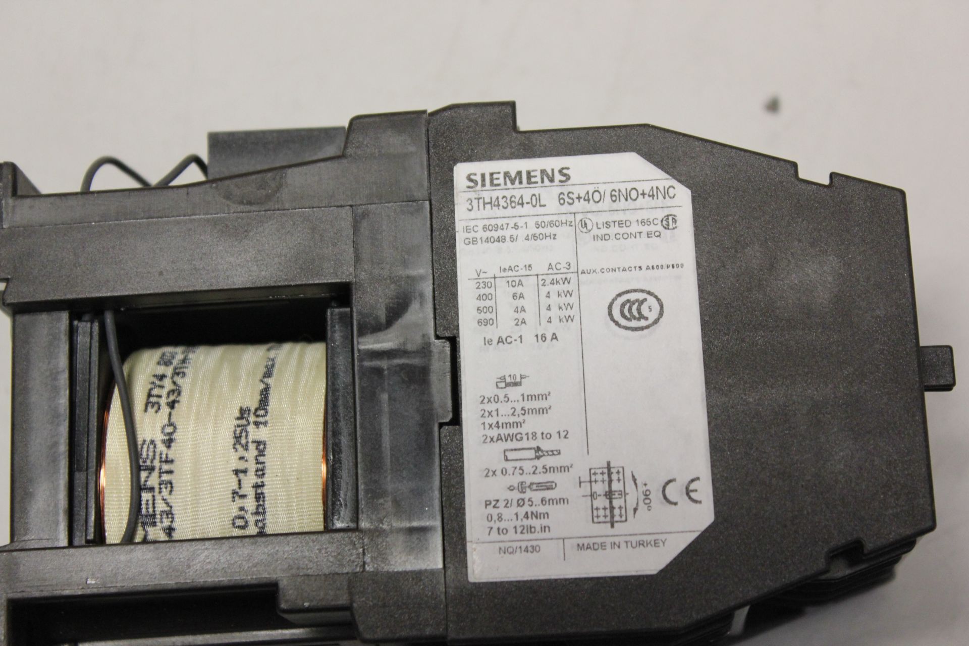 NEW SIEMENS CONTACTOR RELAY - Image 5 of 5