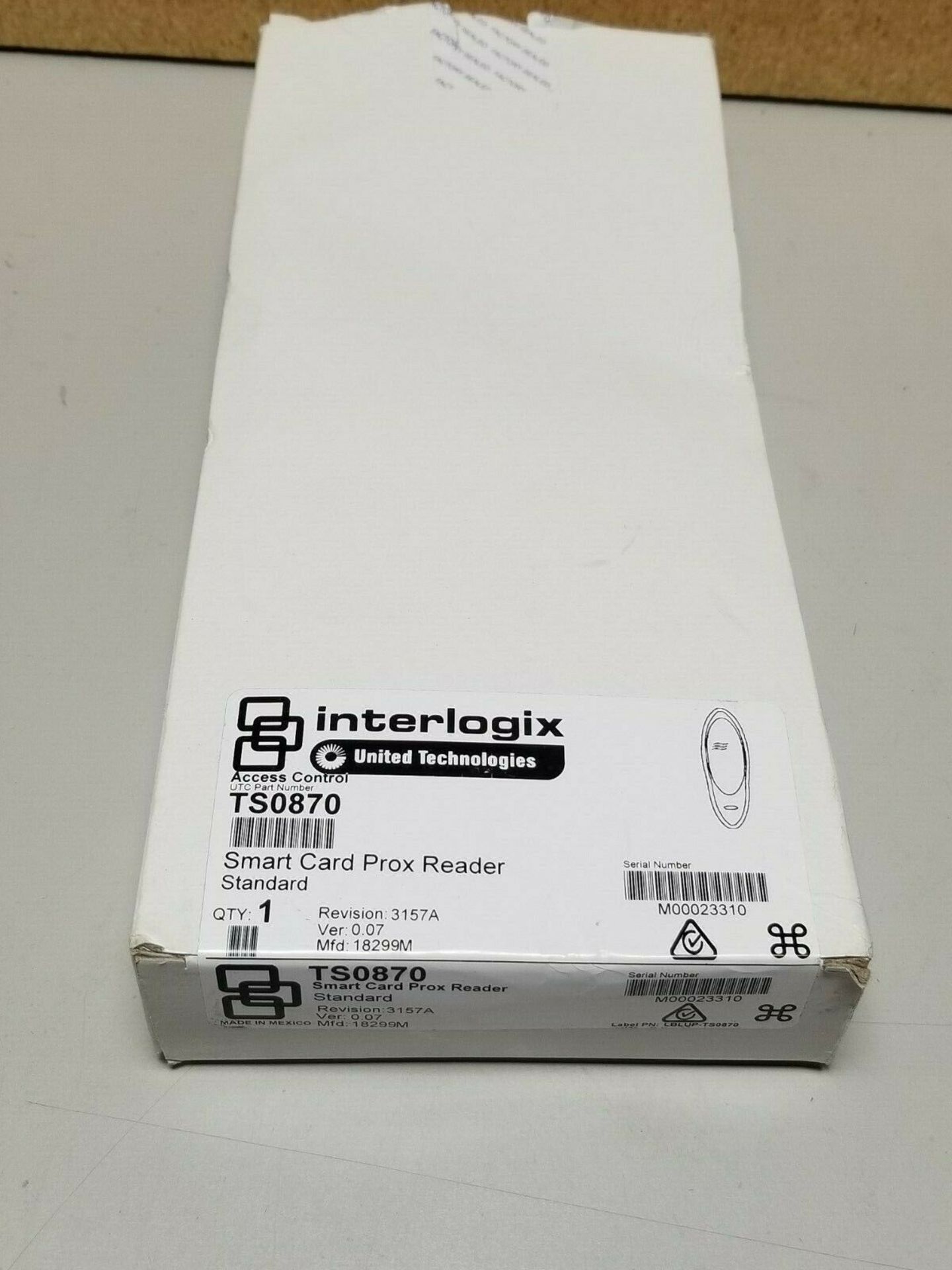 NEW INTERLOGIX SMART CARD PROXIMITY READER