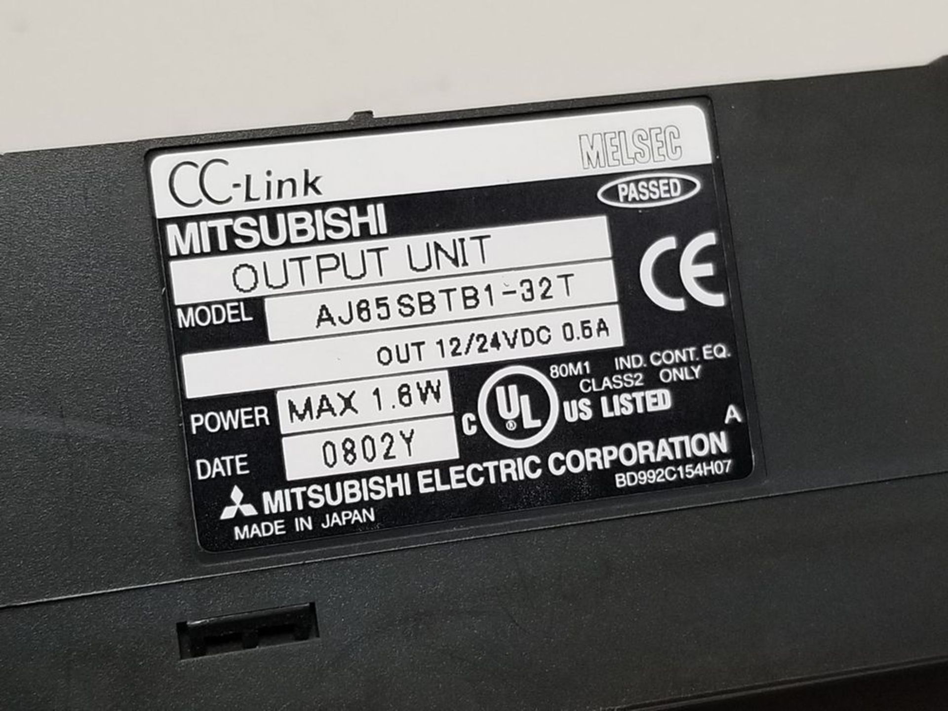 MITSUBISHI MELSEC PLC OUTPUT MODULES - Image 2 of 2