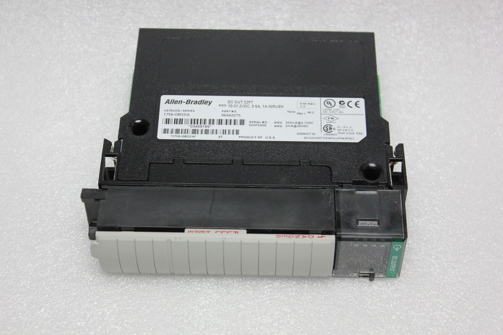 ALLEN BRADLEY CONTROLLOGIX PLC MODULE