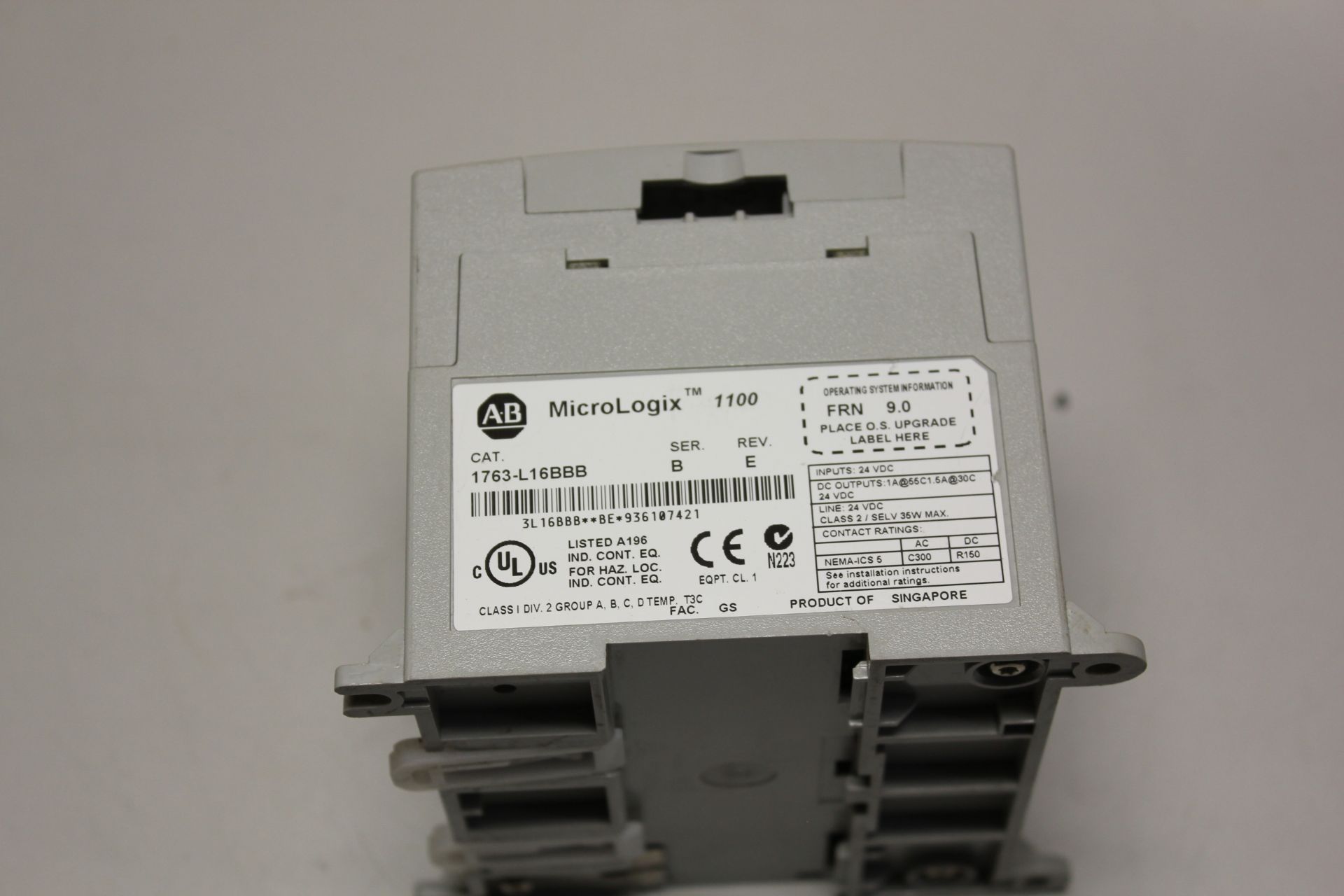 ALLEN BRADLEY MICROLOGIX 1100 PLC CONTROLLER - Image 3 of 3