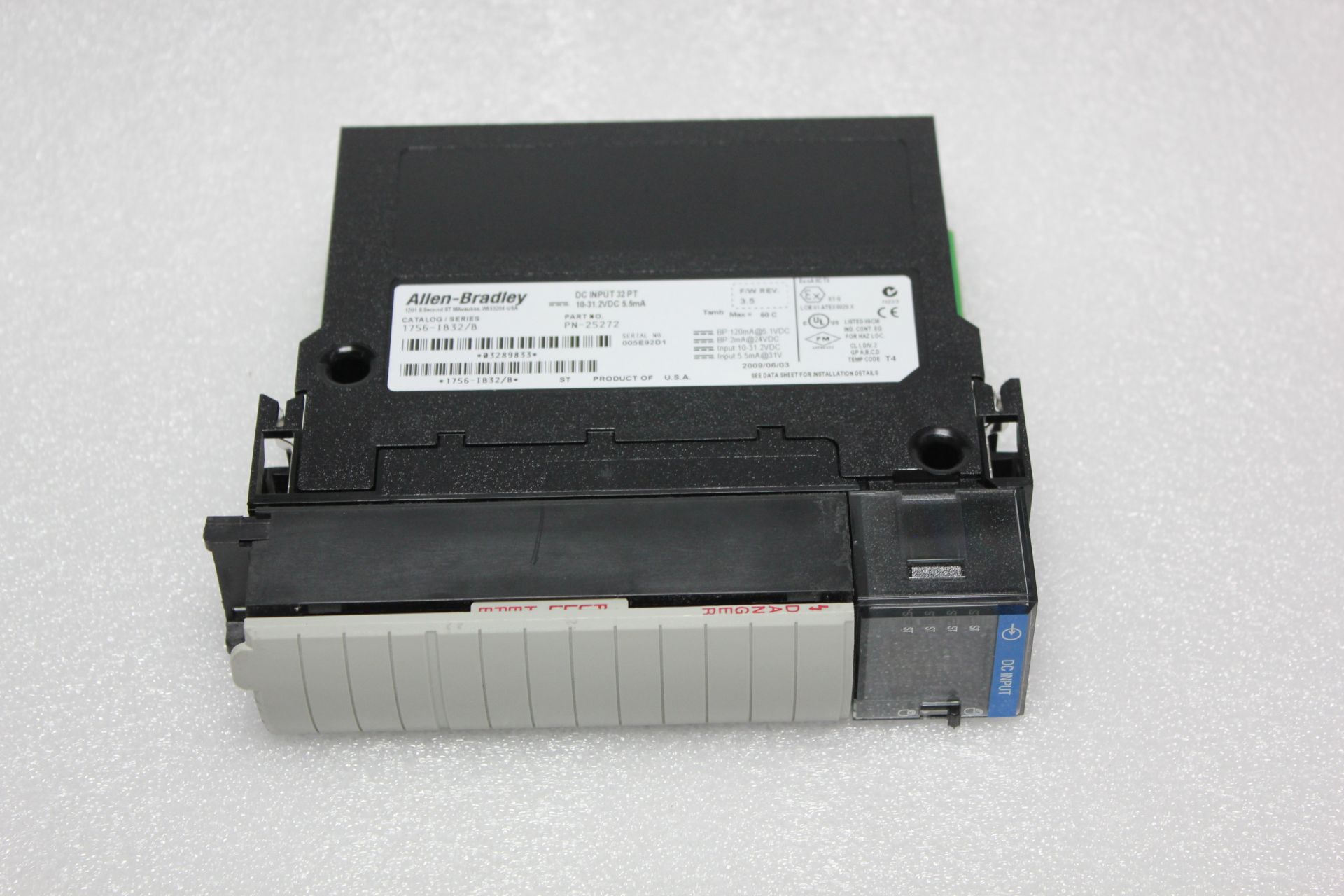 ALLEN BRADLEY CONTROLLOGIX PLC MODULE