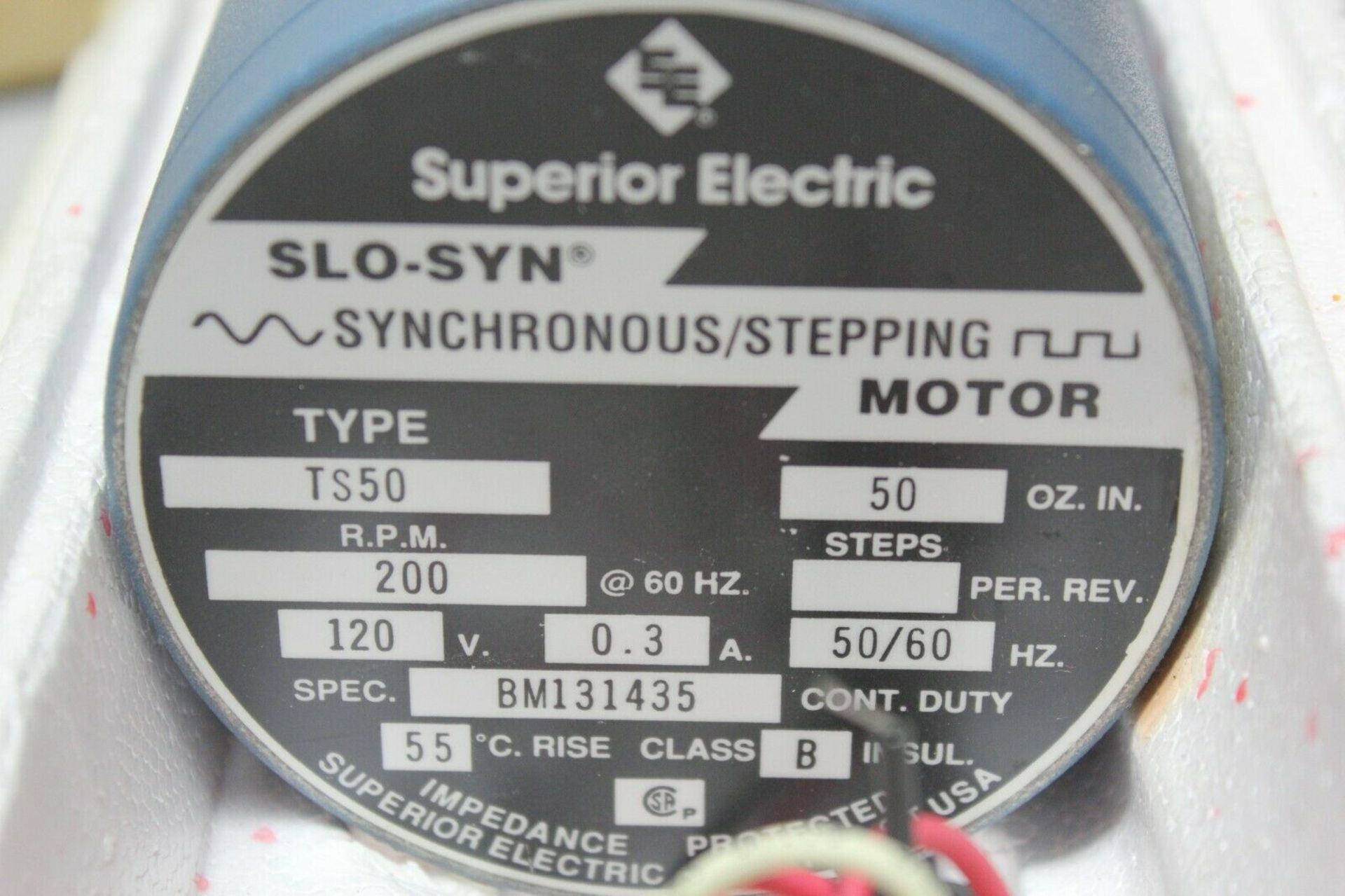 NEW SUPERIOR ELECTRIC SLO SYN STEPPER MOTOR - Image 5 of 5