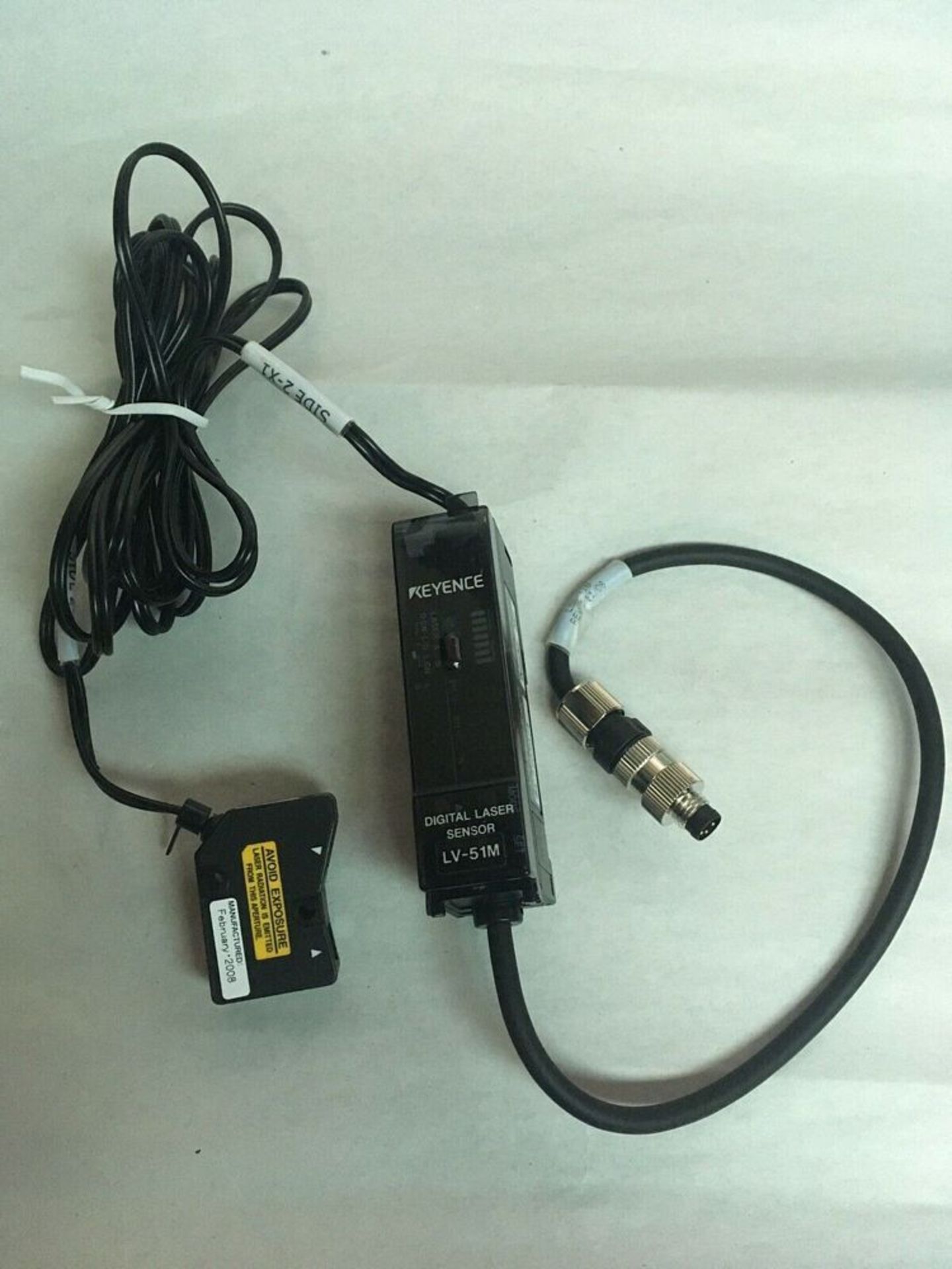 Keyence Digital Laser Sensor Head & Amplifier Main Unit