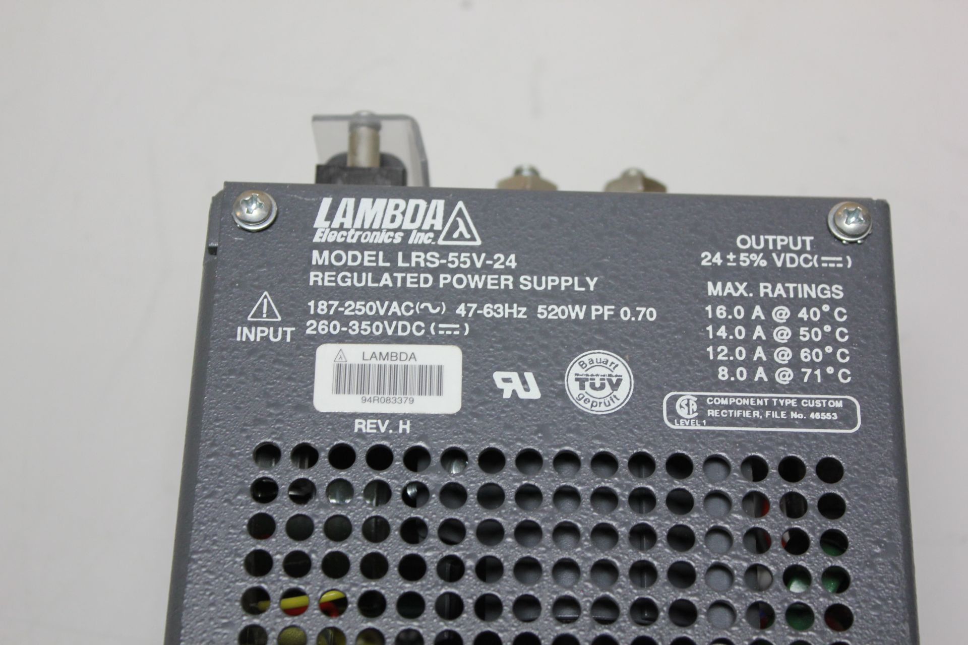 LAMBDA 520W REGULATED POWER SUPPLY - Image 4 of 4