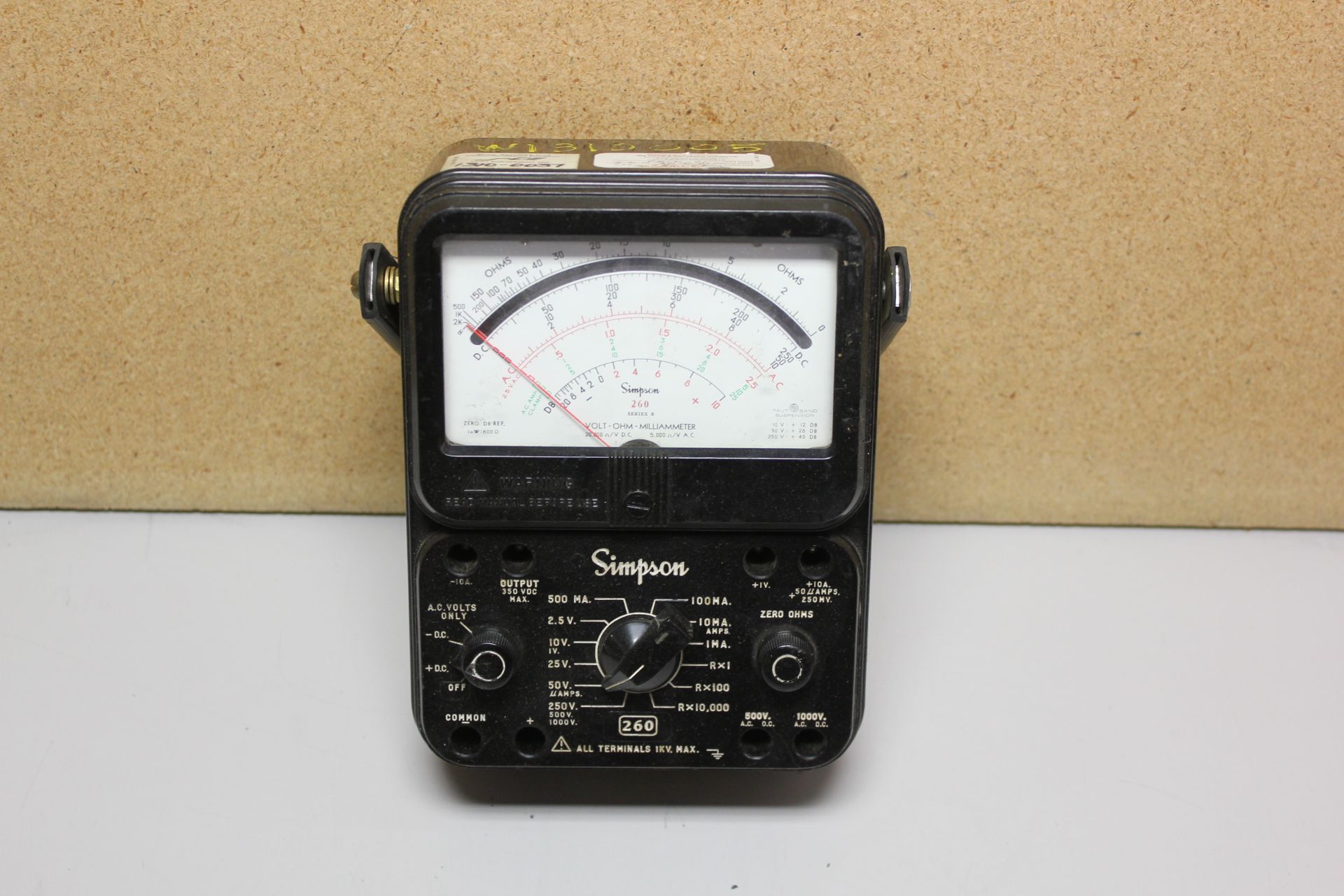 SIMPSON VOLT-OHM-MILLIAMMETER