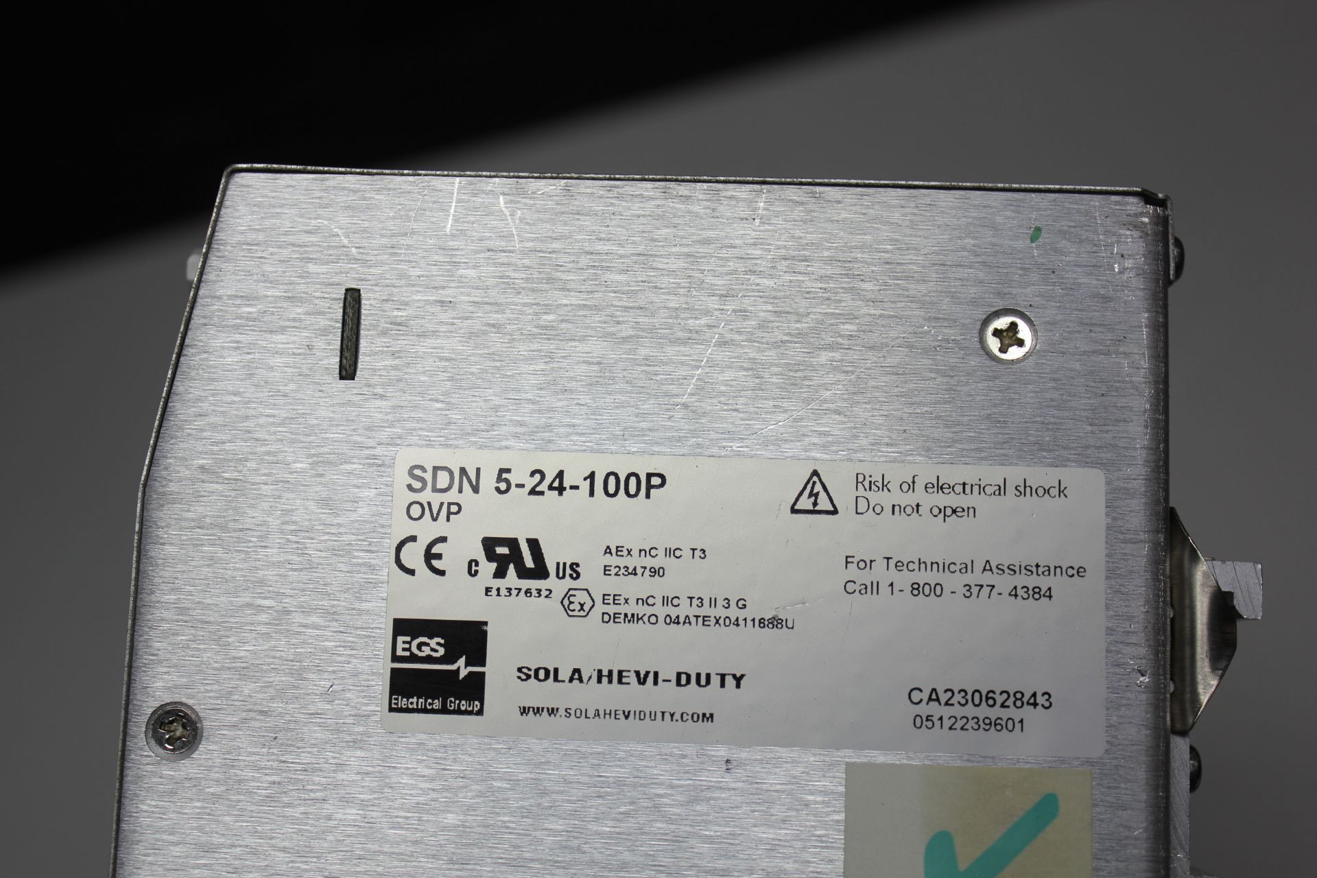 SOLA AUTOMATION POWER SUPPLY - Image 2 of 2