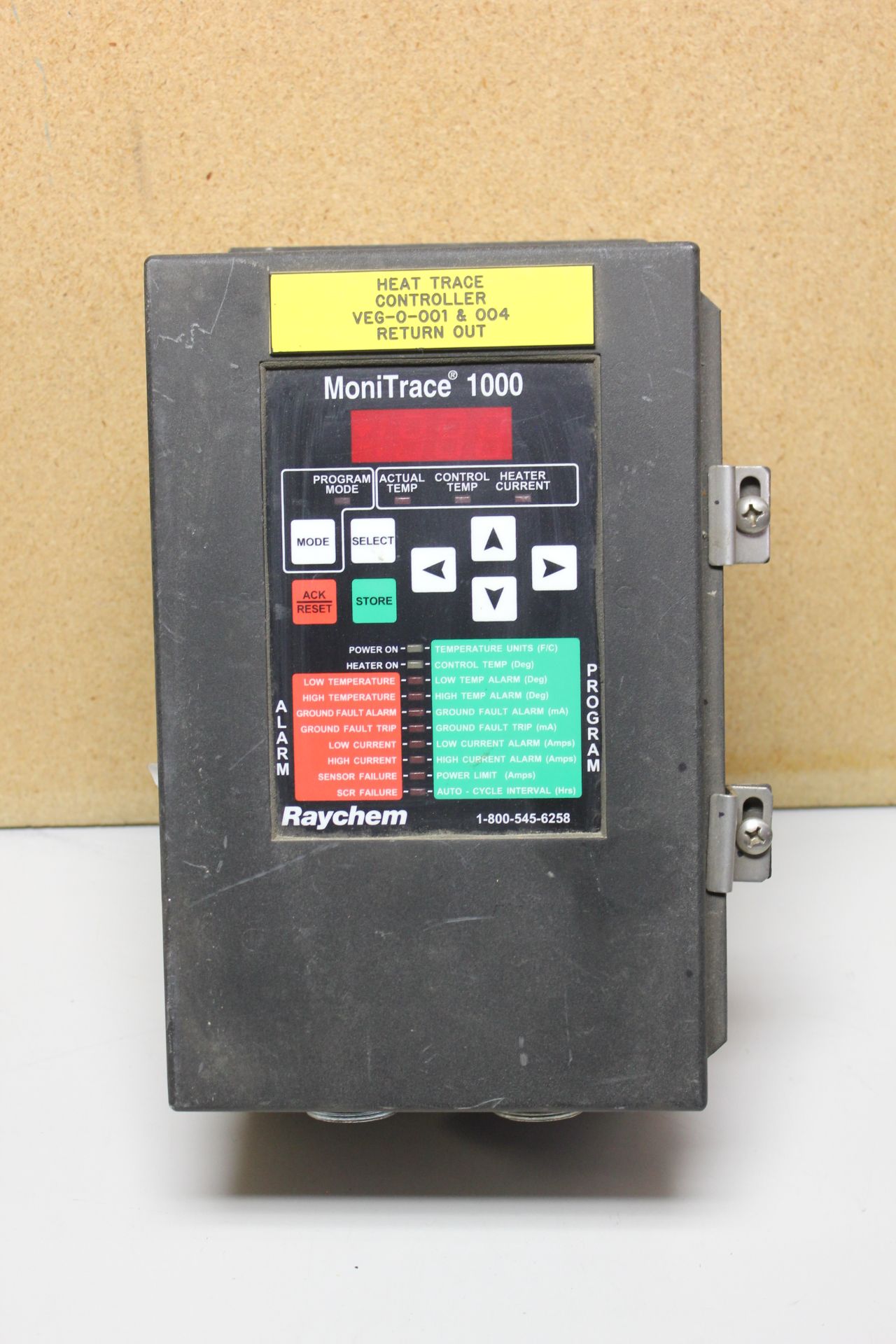 RAYCHEM MONITRACE 1000 HEAT TRACE CONTROLLER