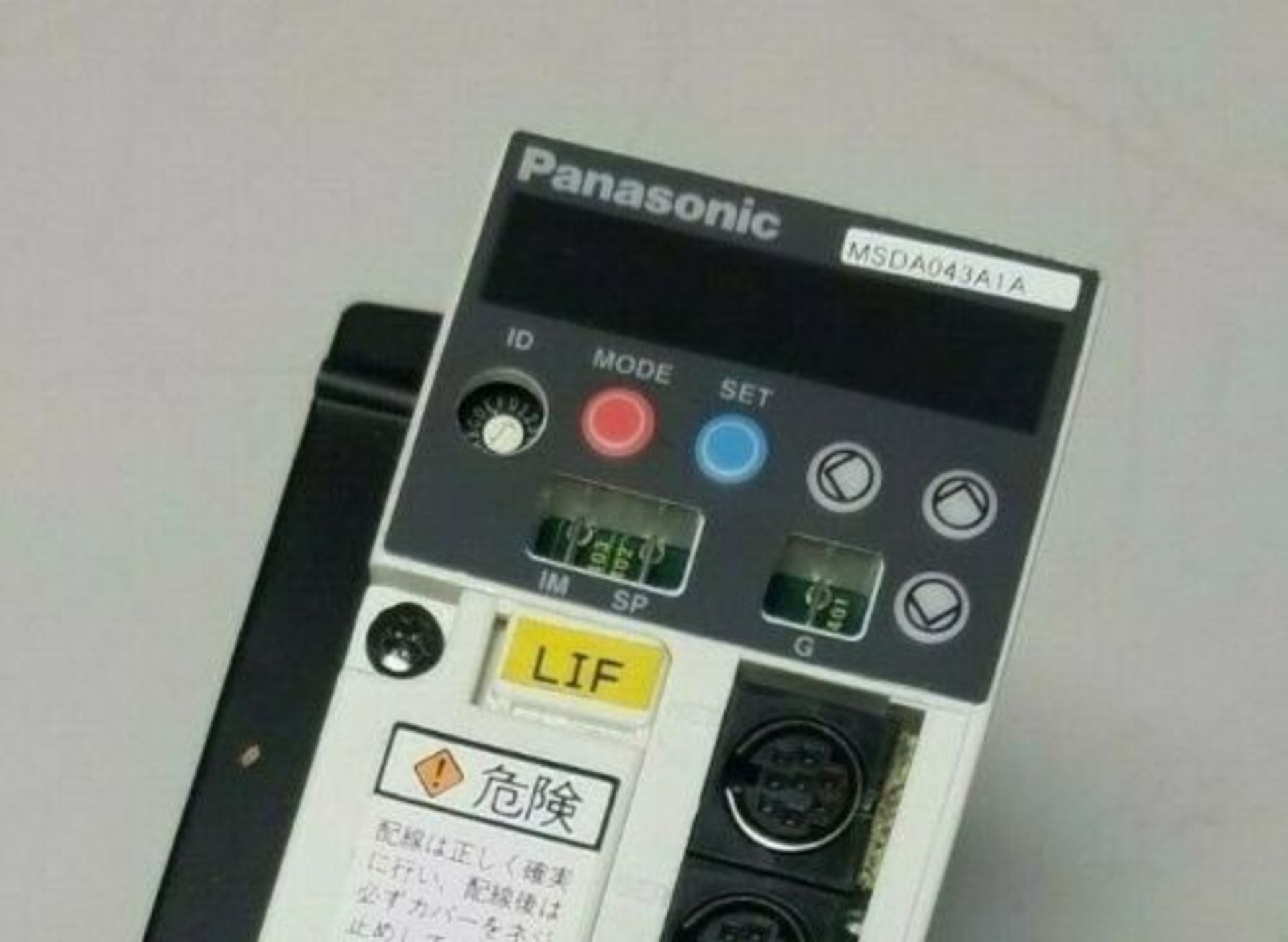 PANASONIC AC SERVO DRIVER DRIVE - Image 2 of 4