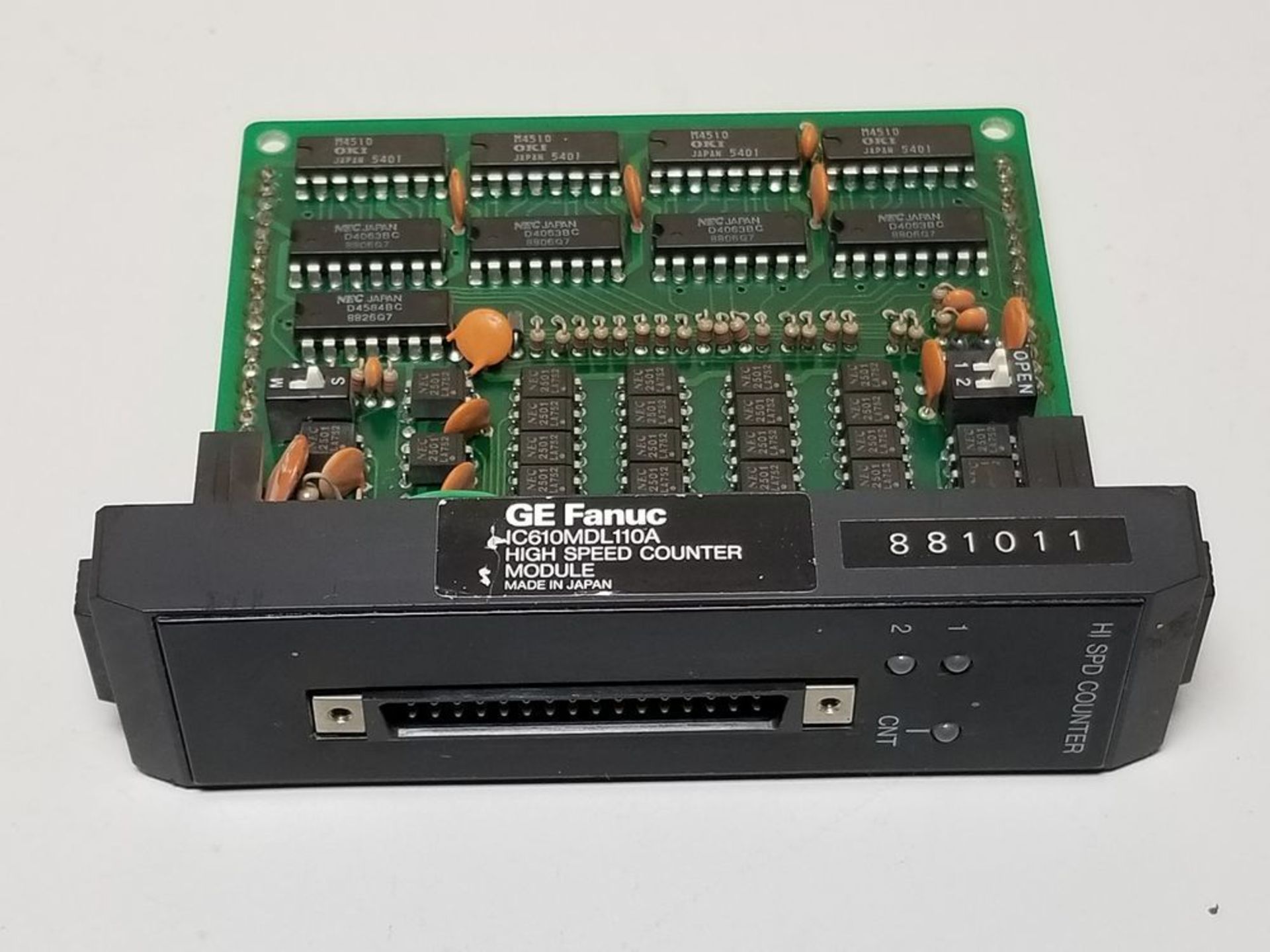 GE FANUC HIGH SPEED COUNTER PLC MODULE