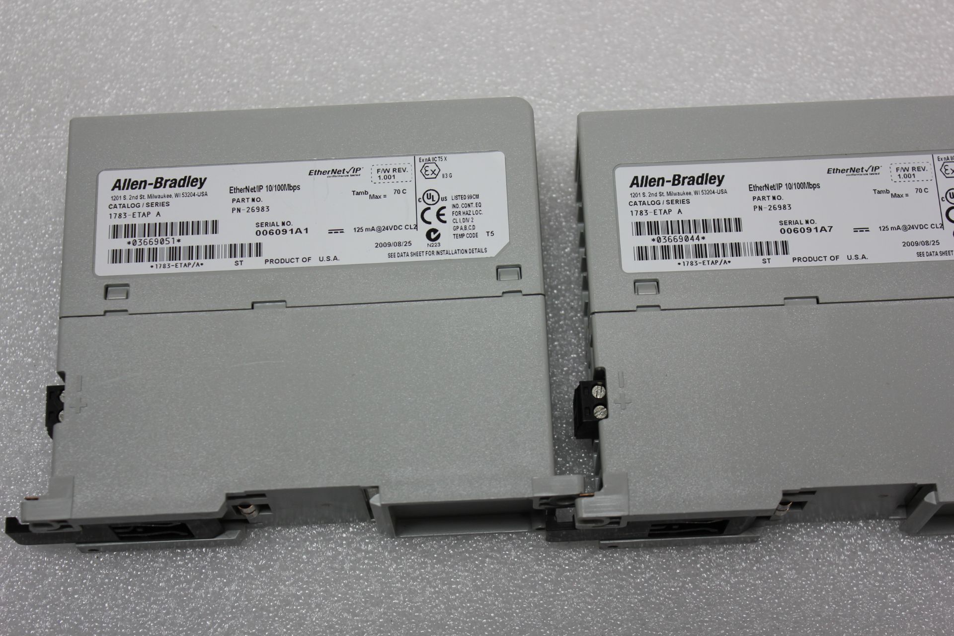 LOT OF ALLEN BRADLEY ETHERNET/IP MODULES - Image 2 of 2