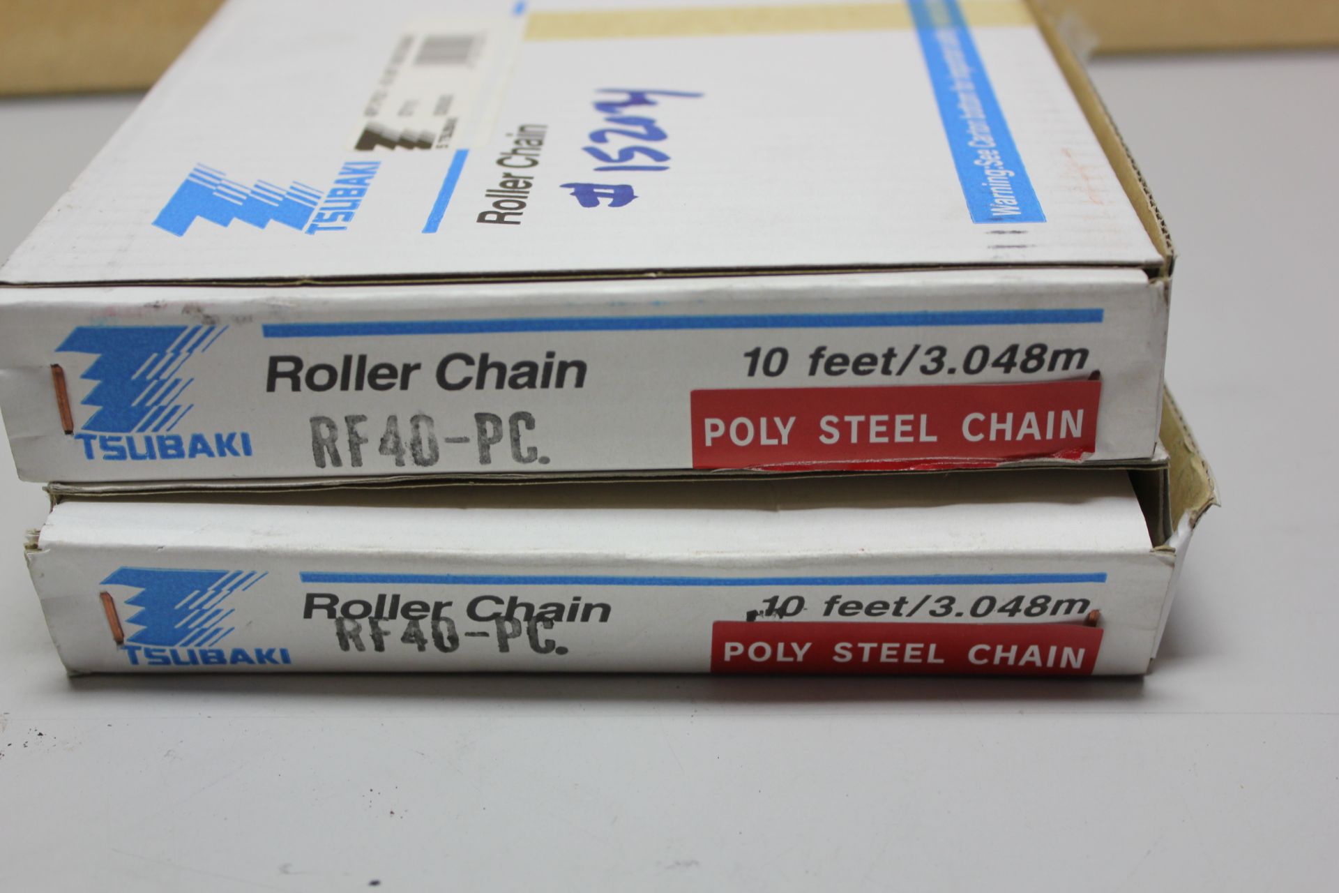 2 NEW BOXES OF TSUBAKI ROLLER CHAIN - Image 2 of 3