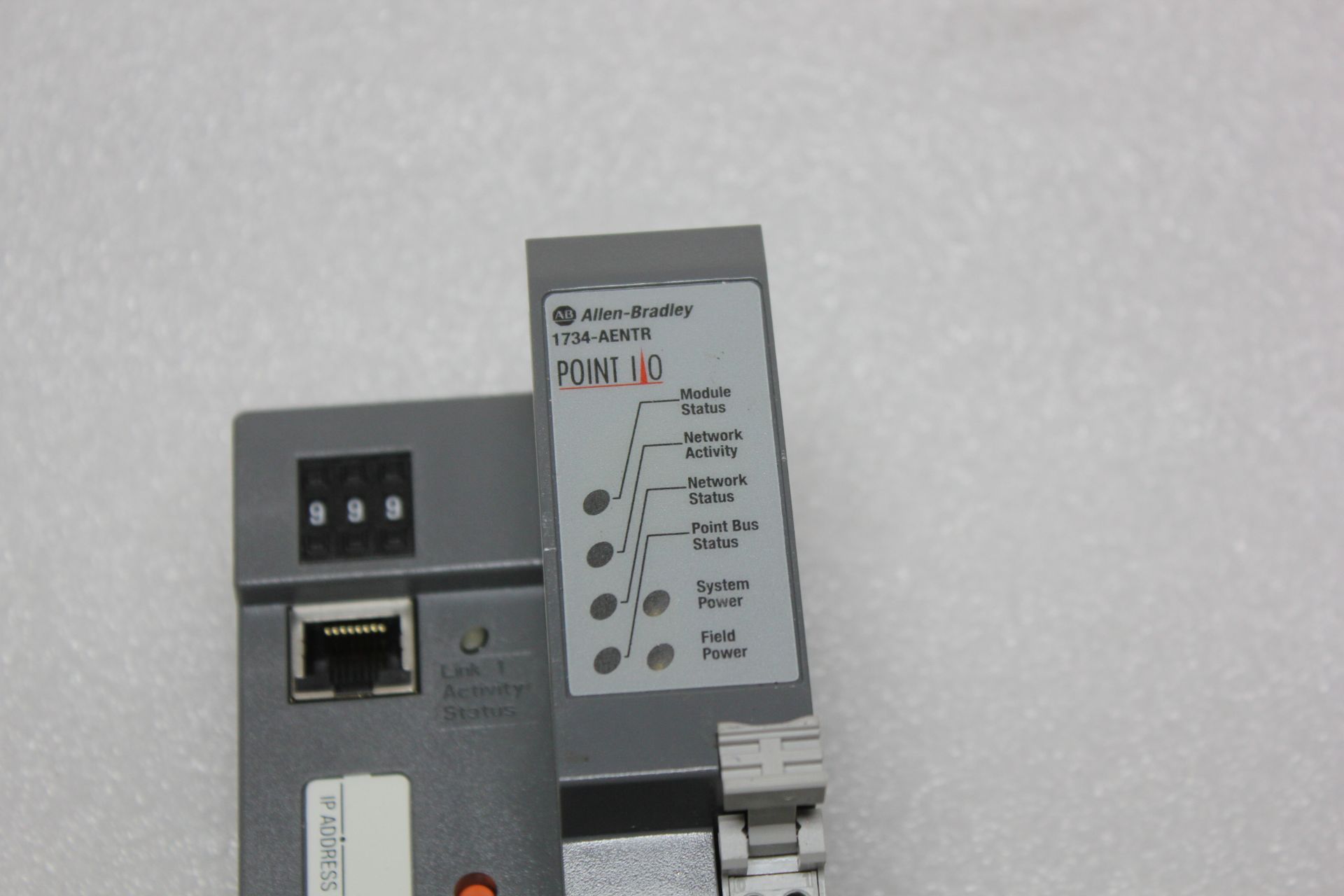 ALLEN BRADLEY POINT I/O DUAL PORT ETHERNET/IP MODULE - Image 2 of 4